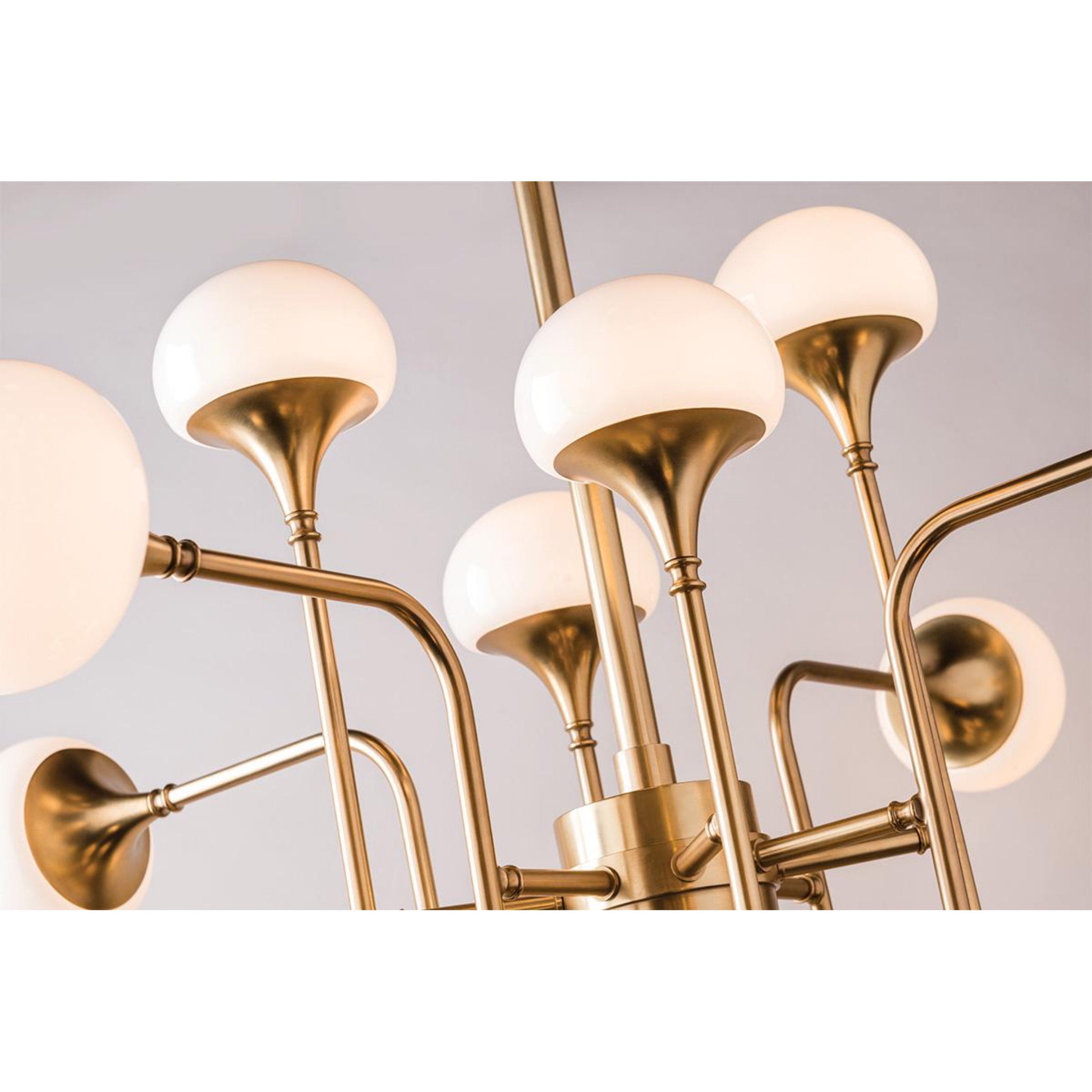 Fleming 3-Light Bath and Vanity in Aged Brass 20.75W x 5H