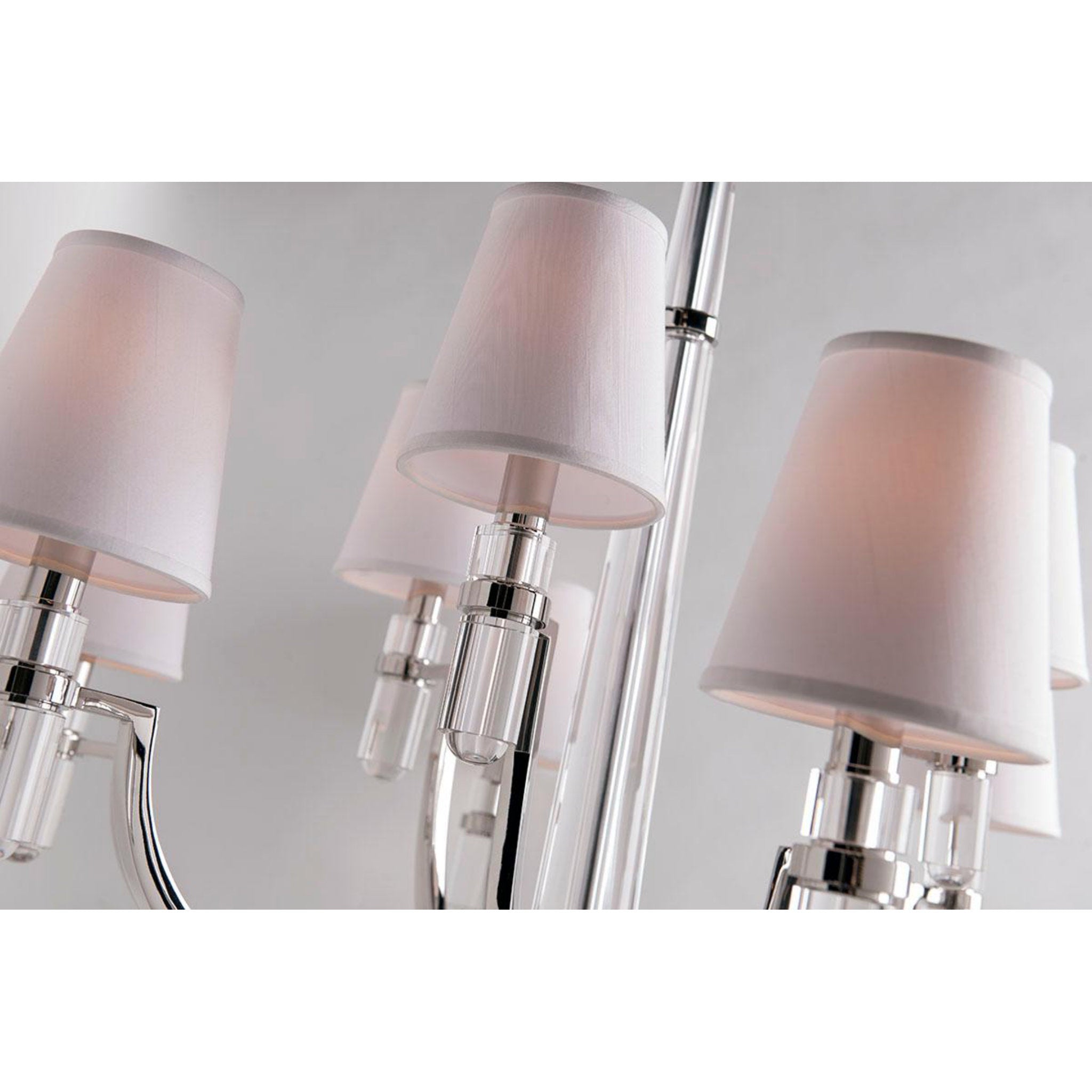 Dayton 1-Light Wall Sconce in Polished Nickel 5L x 5W x 12.25H