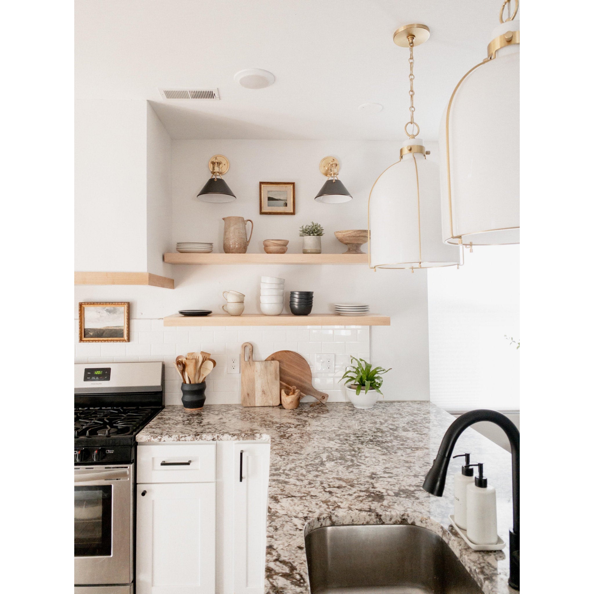 Metal No. 2 1-Light Wall Sconce in Aged/Antique Distressed Bronze by Mark D. Sikes 9.5L x 9.5W x 11H