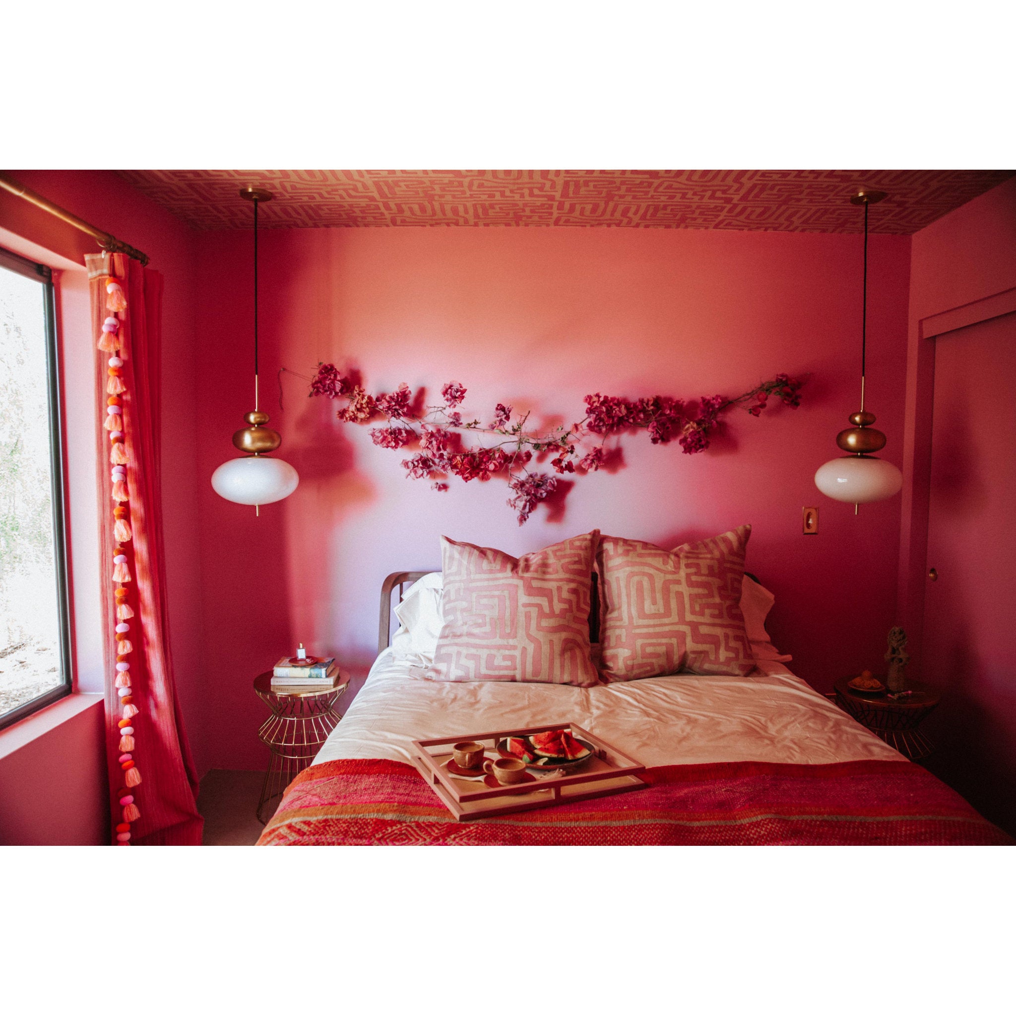 Elsie 1-Light Pendant in Aged Brass 14L x 13W x 21H