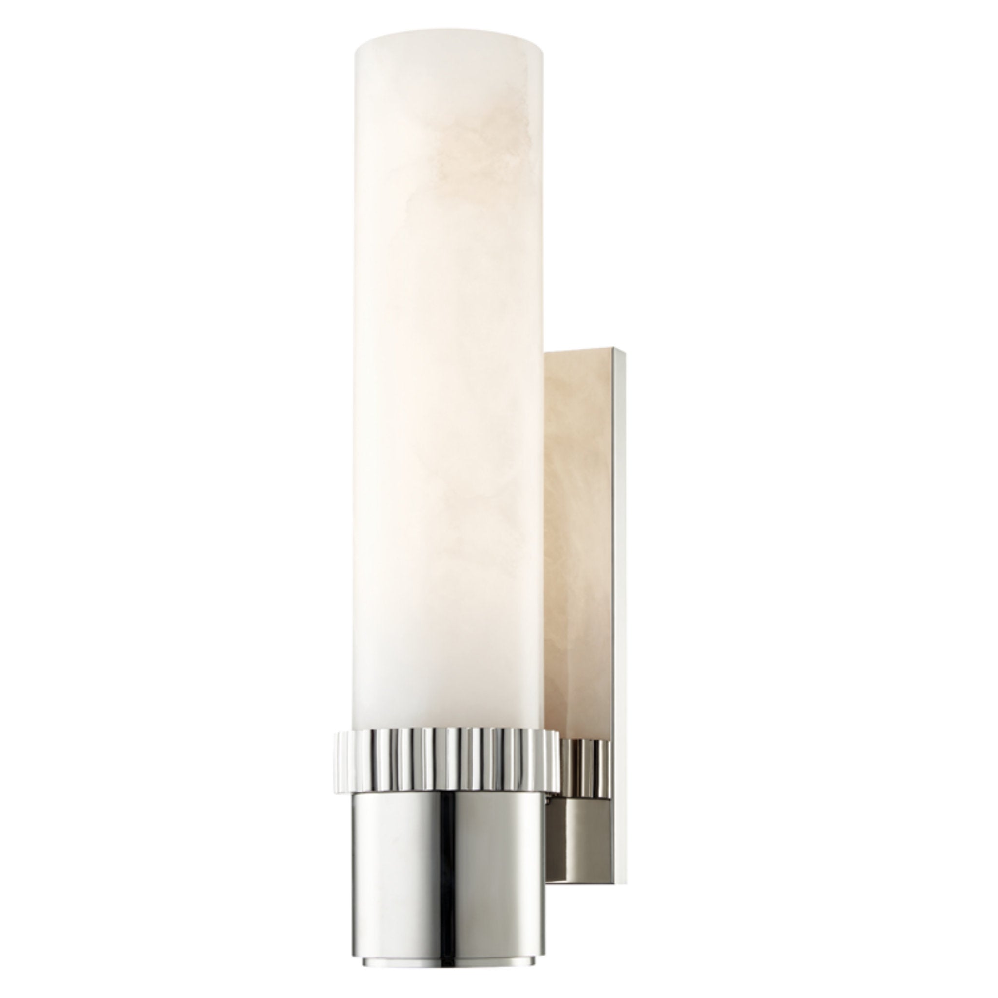 Argon 1-Light Wall Sconce in Polished Nickel 4.25L x 4.25W x 15.25H