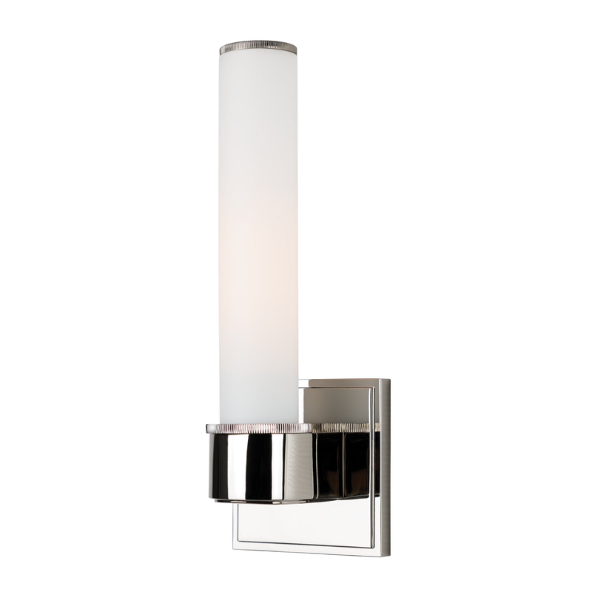 Mill Valley 1-Light Bath and Vanity in Polished Nickel 4.5L x 4.5W x 12.25H