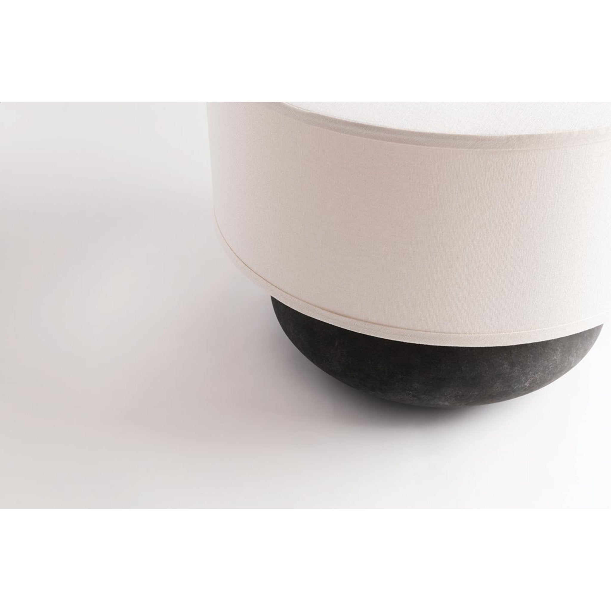 Zen Table Lamp 1-Light LED in Graystone 17.75L x 17.75W x 14H