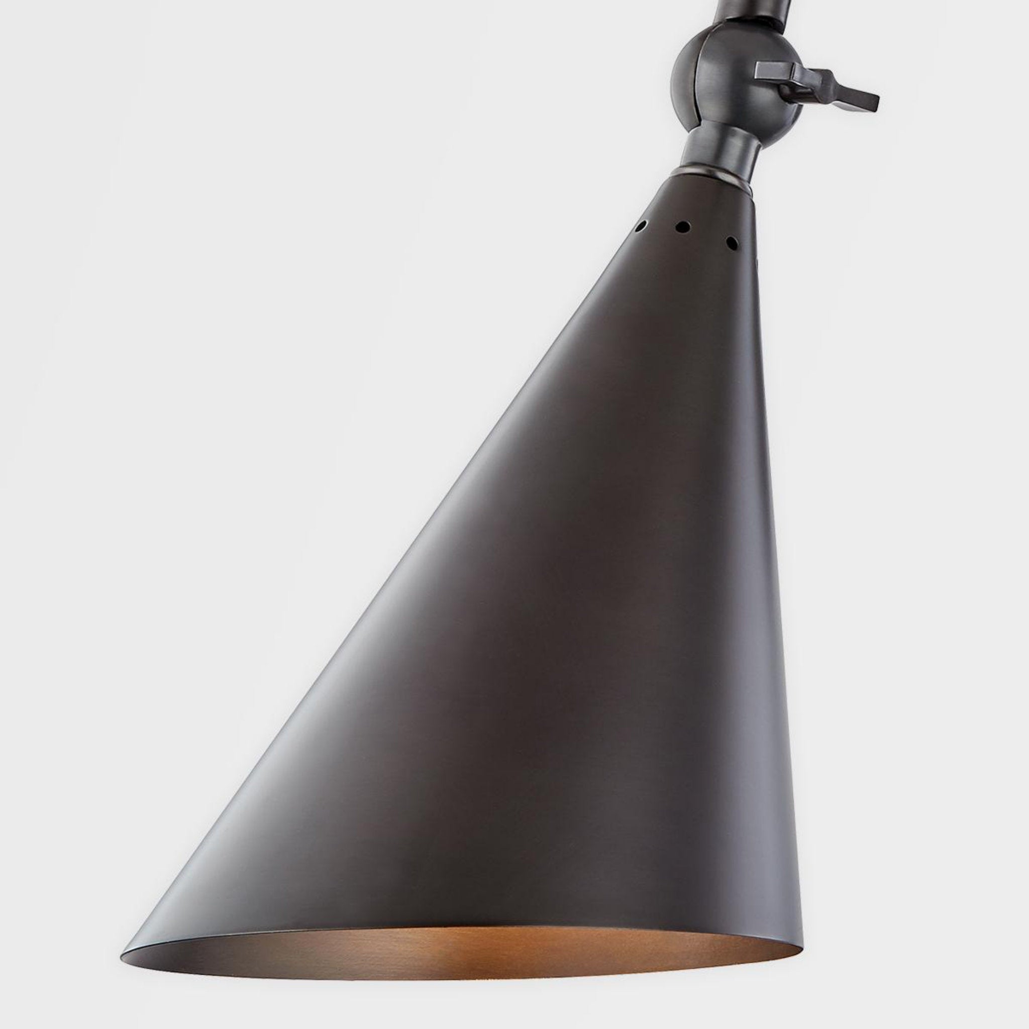 Lupe 1-Light Table Lamp in Old Bronze 7W x 20.5H