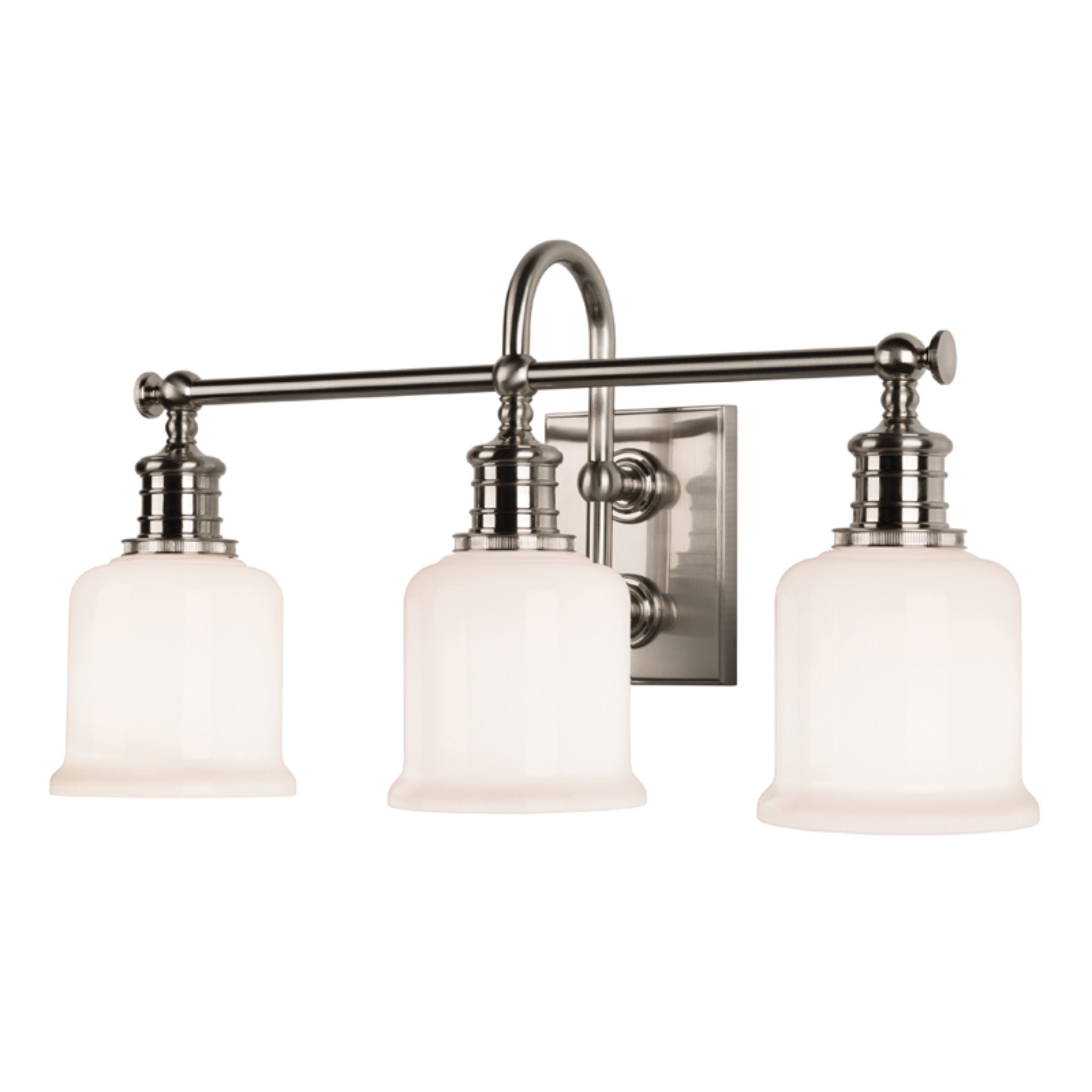 Keswick 3-Light Bath and Vanity in Satin Nickel 21L x 21W x 11H