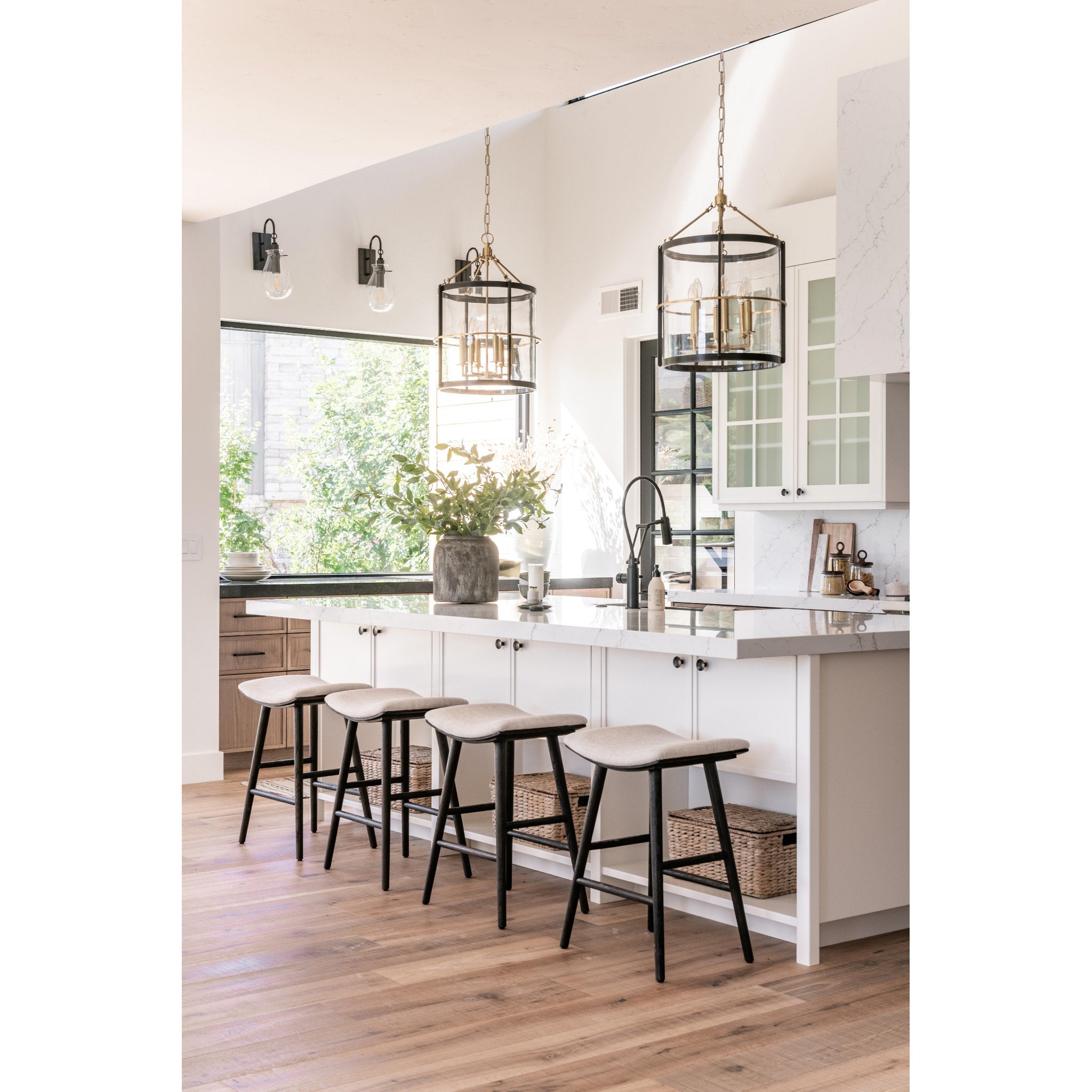 Ren 6-Light Lantern in Aged Old Bronze by Becki Owens 17.5L x 17.5W x 25.25H