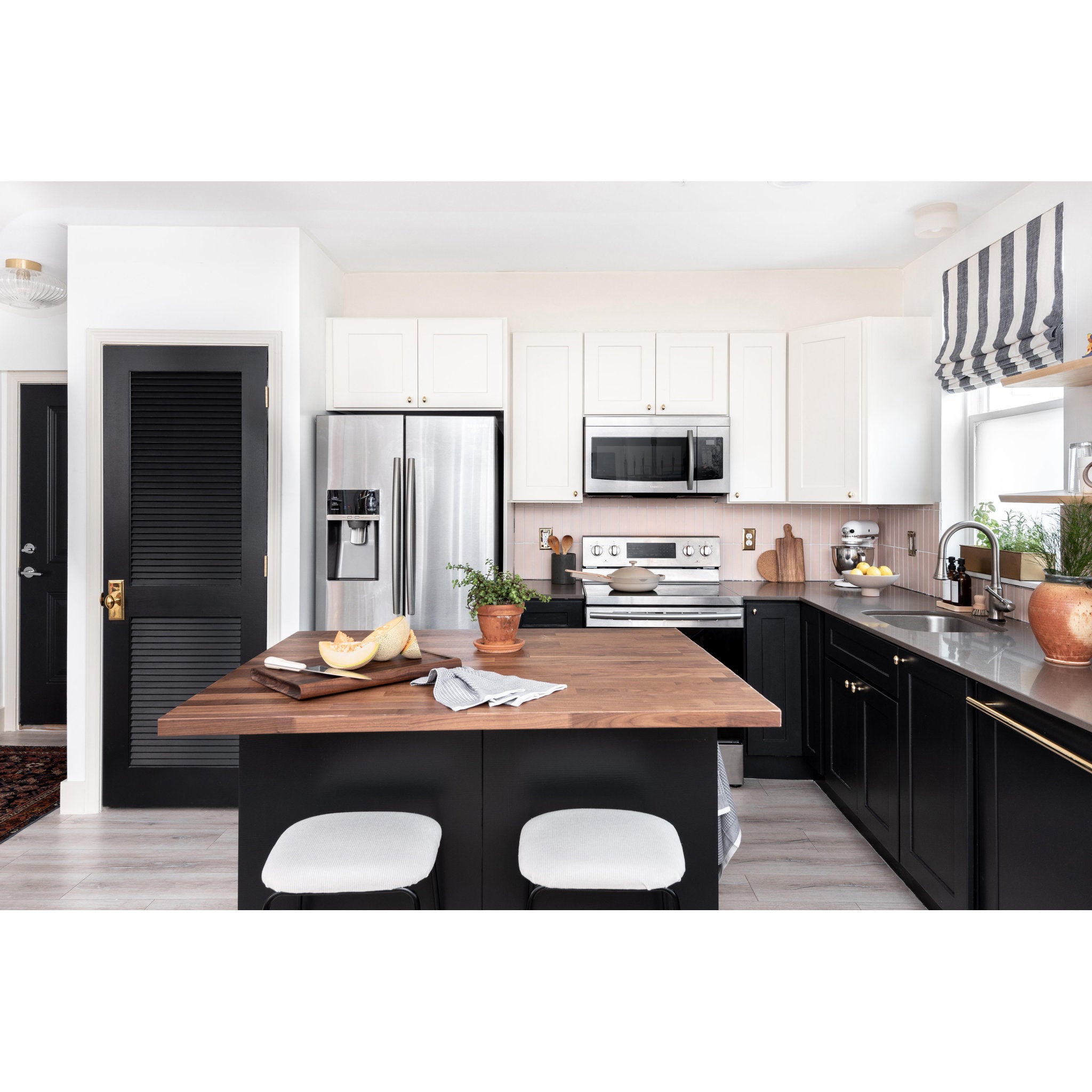 Loris 1-Light Flush Mount in Polished Nickel 6.25L x 6.25W x 4.75H