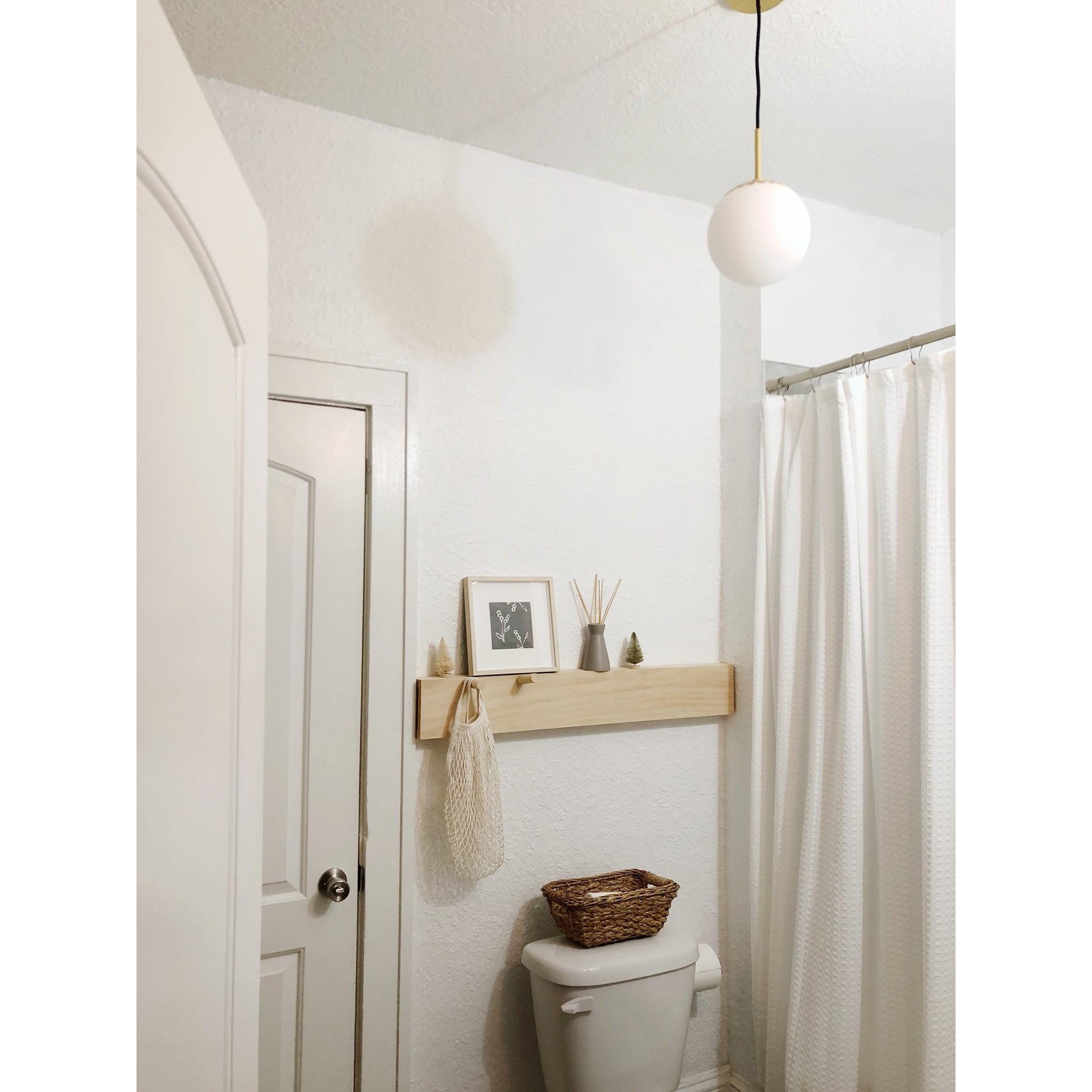 Paige 1-Light Pendant in Aged Brass 8L x 8W x 12.25H