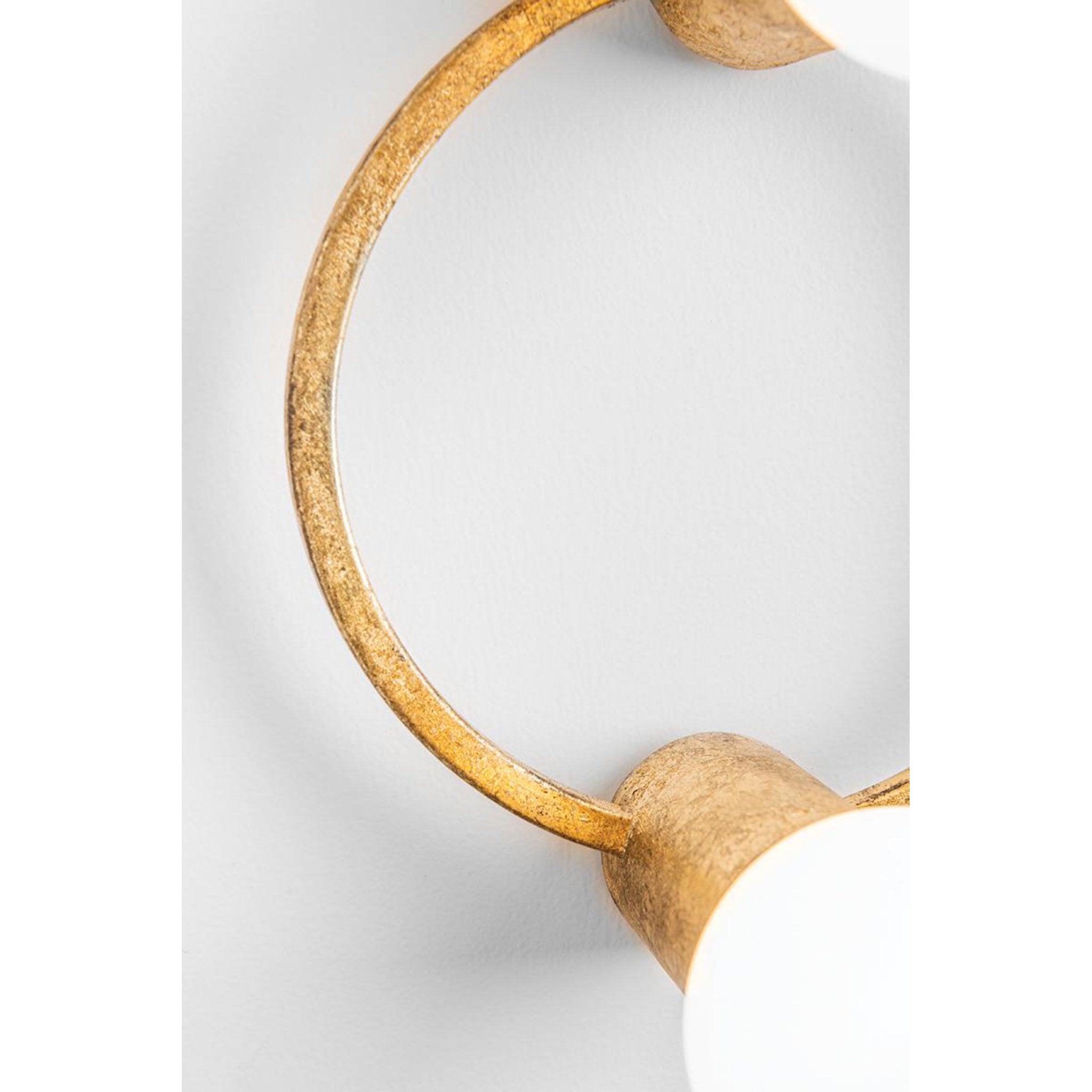 Hope 4-Light Bath and Vanity in Gold Leaf 7.5L x 28W x 8.25H