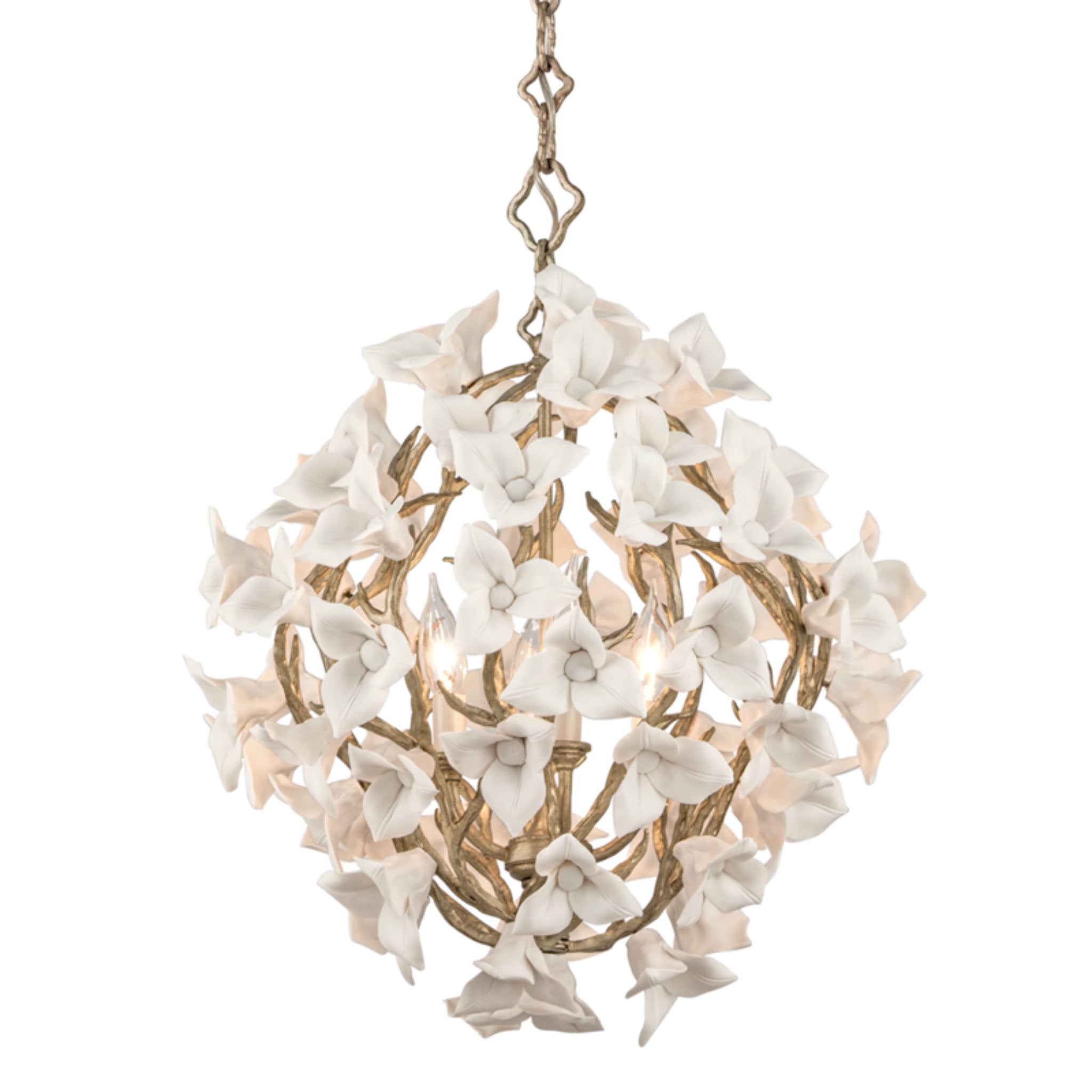 Lily 4-Light Chandelier 18.5L x 18.5W x 20H
