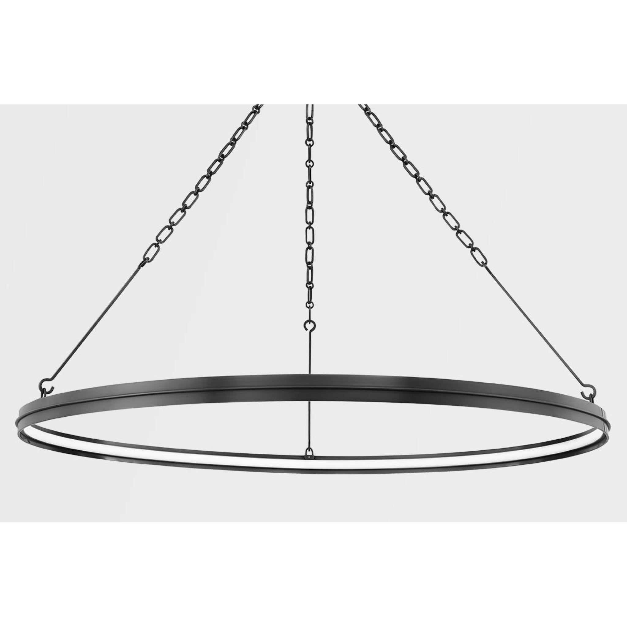 Rosendale 1-Light Chandelier in Old Bronze 28W x 2.25H