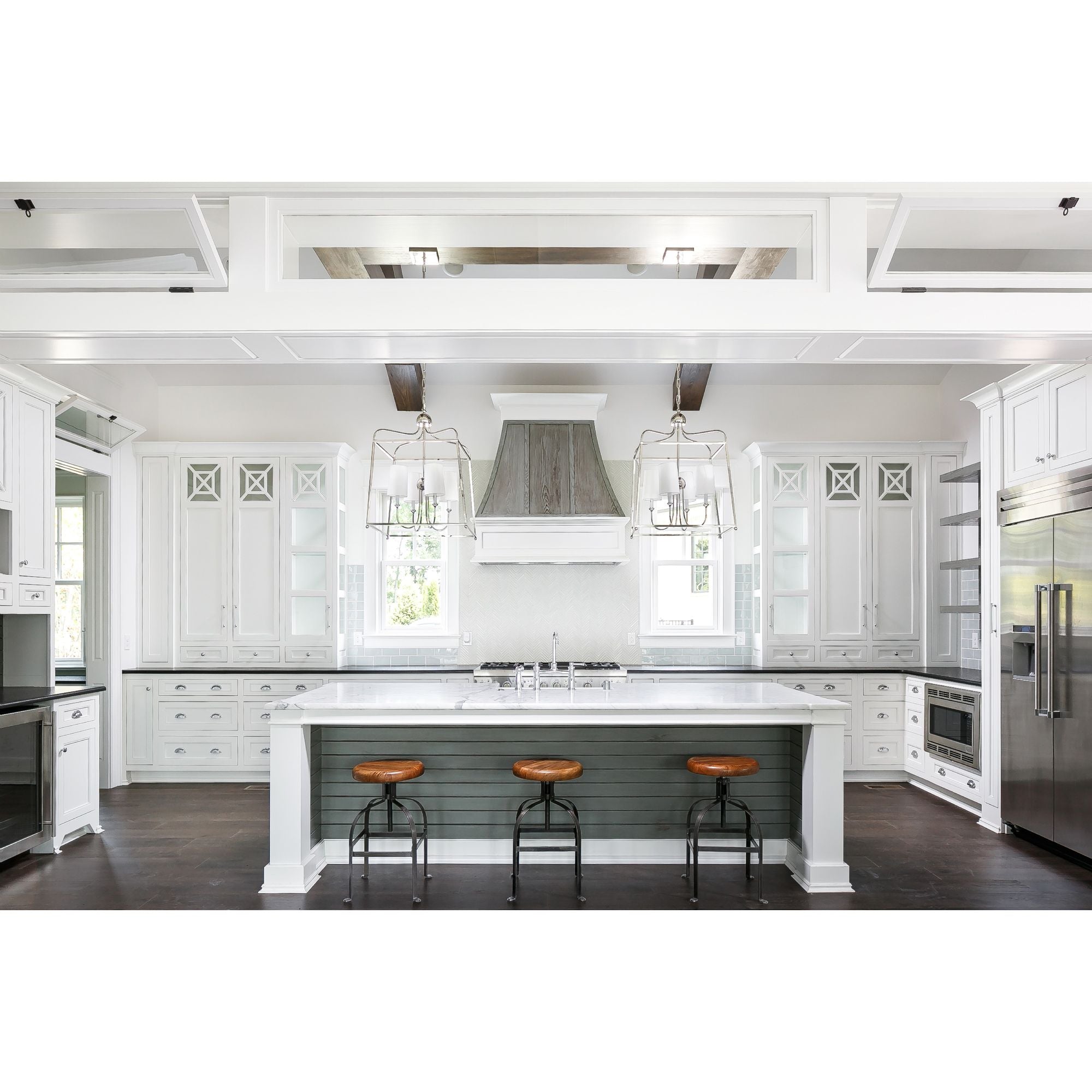 Libby Langdon Sylvan 21.5'' Polished Nickel Chandelier Silver 21.5"W x 29.75"H x 21.5"D