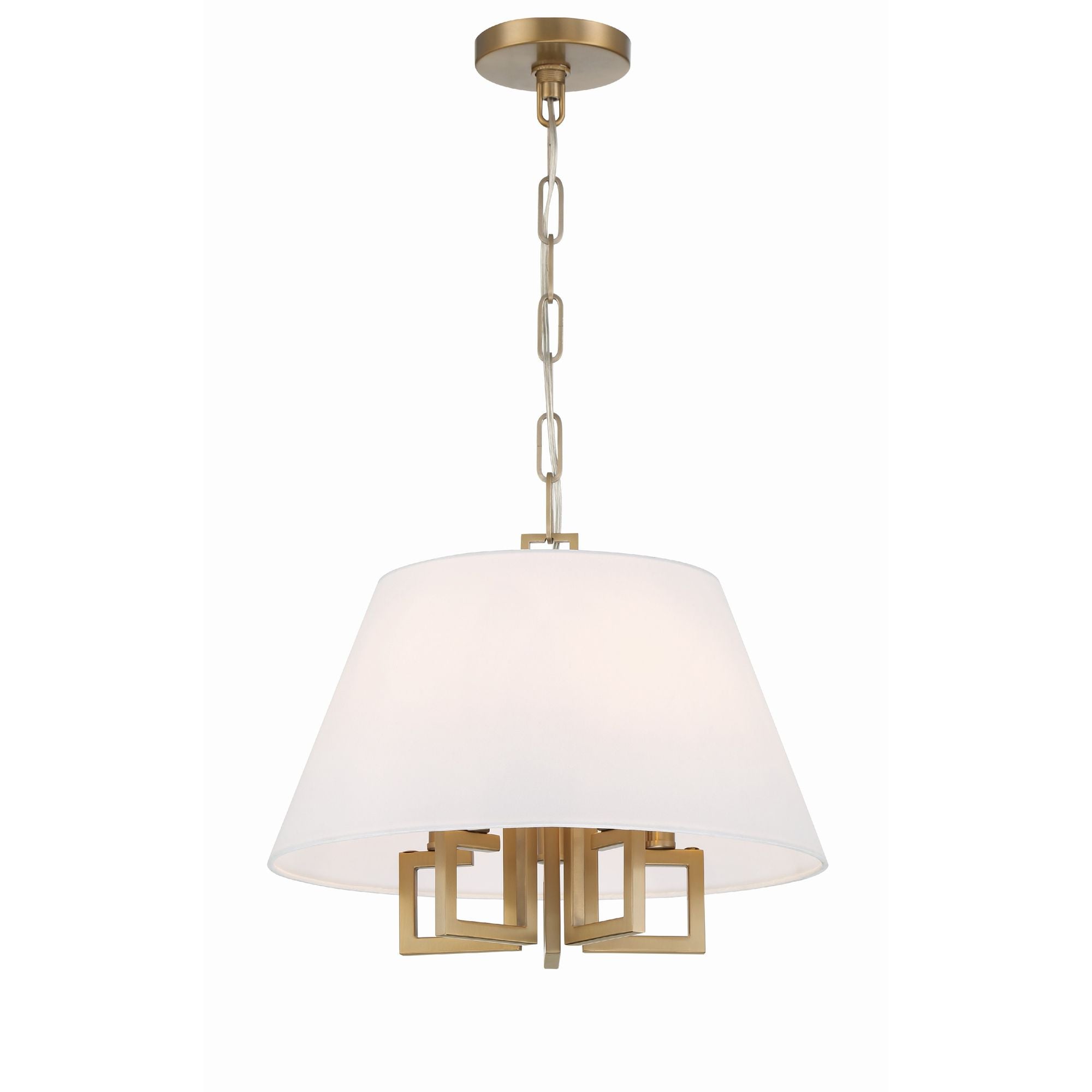 Libby Langdon Westwood 16'' Vibrant Gold Chandelier Gold 16"W x 15"H x 16"D