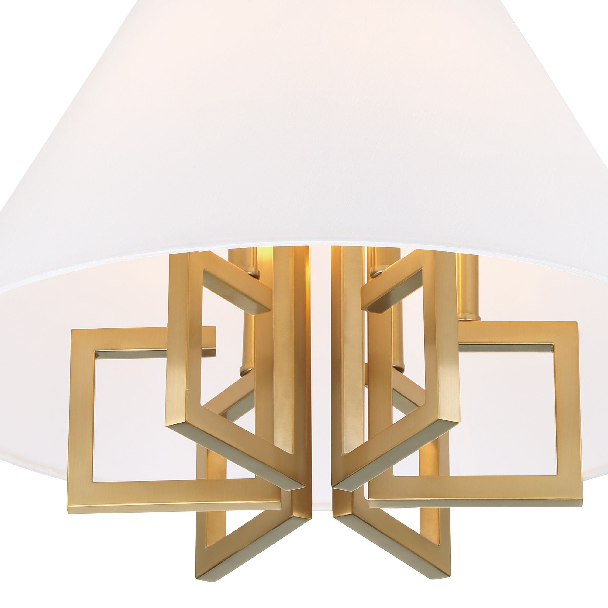 Libby Langdon Westwood 24'' Vibrant Gold Chandelier Gold 24"W x 18.5"H x 24"D