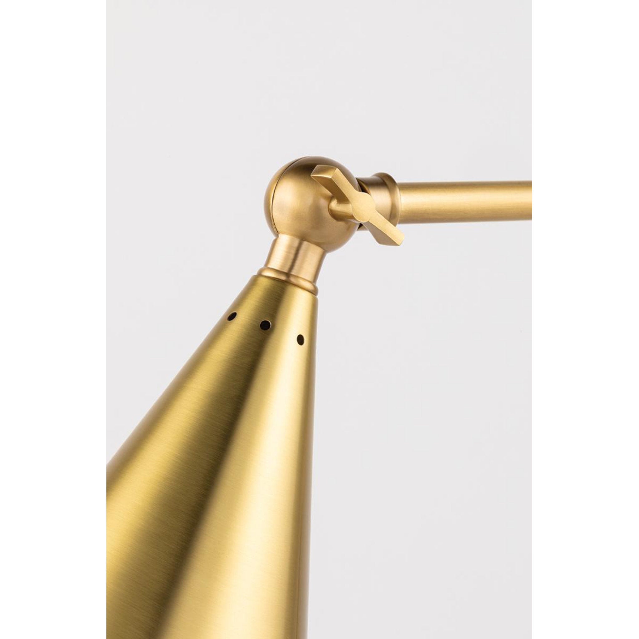 Lupe 1-Light Table Lamp in Old Bronze 7W x 20.5H