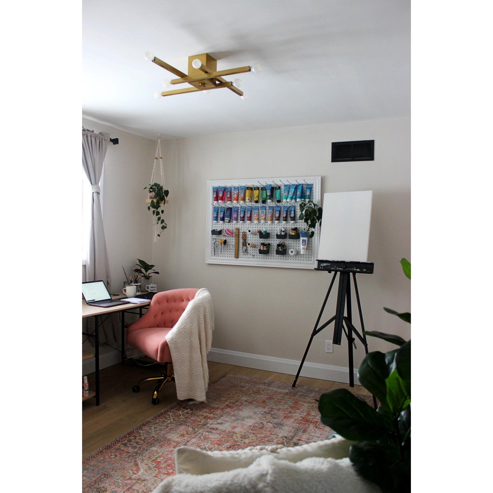 Dona 8-Light Flush Mount in Aged Brass 4.75L x 32W x 7H