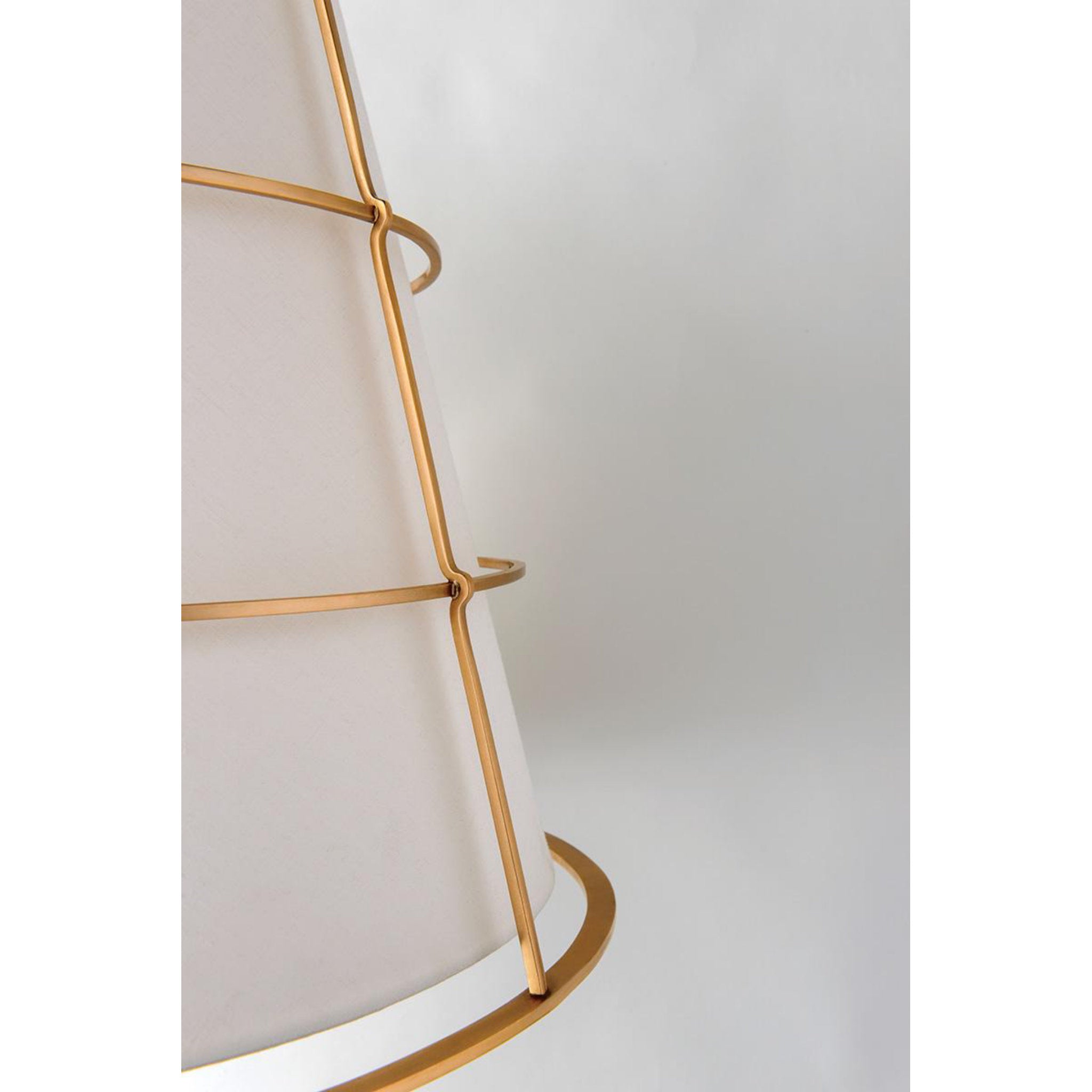 Savona 2-Light Pendant in Aged Brass 15.5L x 15.5W x 15.25H