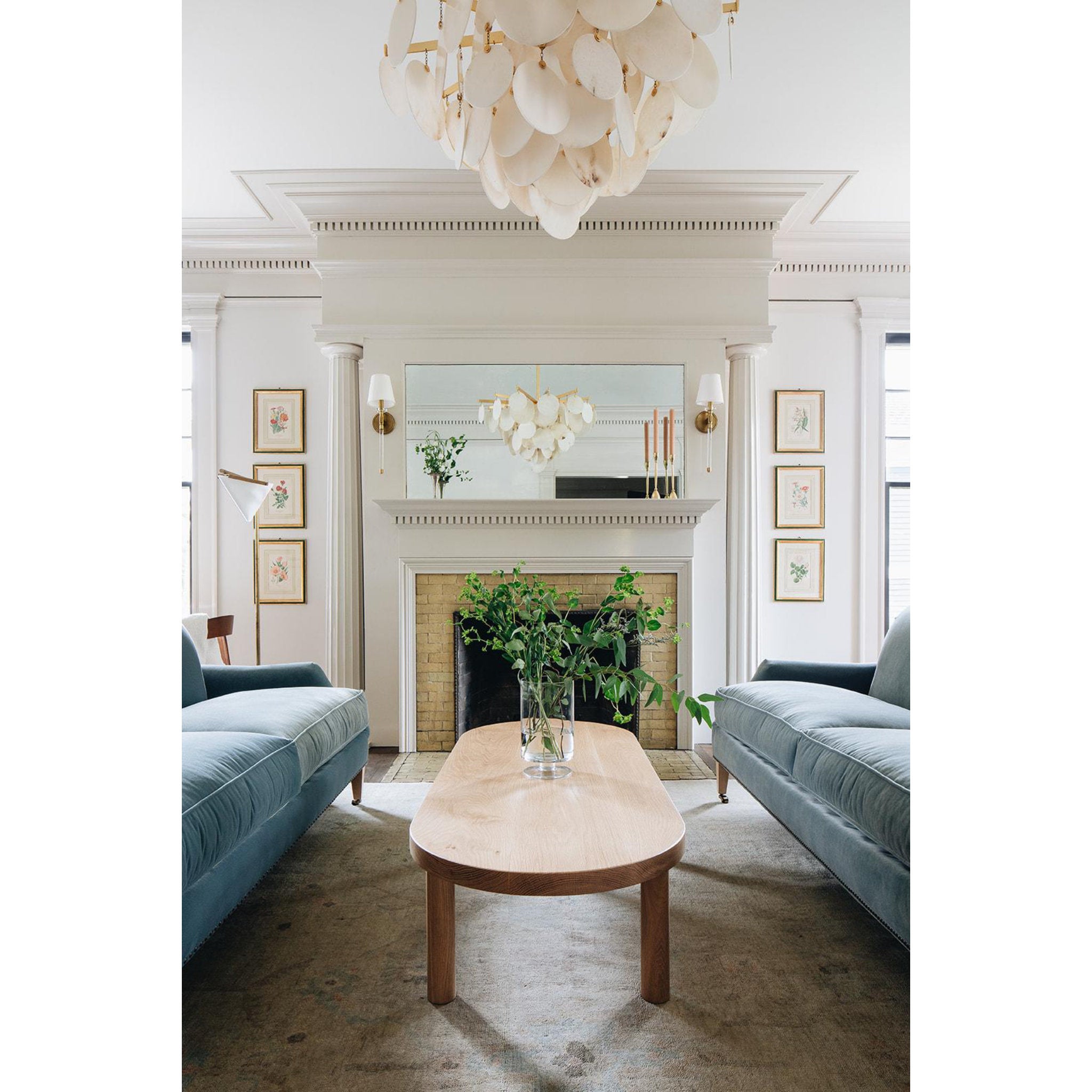 Blixen 1-Light Wall Sconce in Aged Brass 6L x 6W x 21H