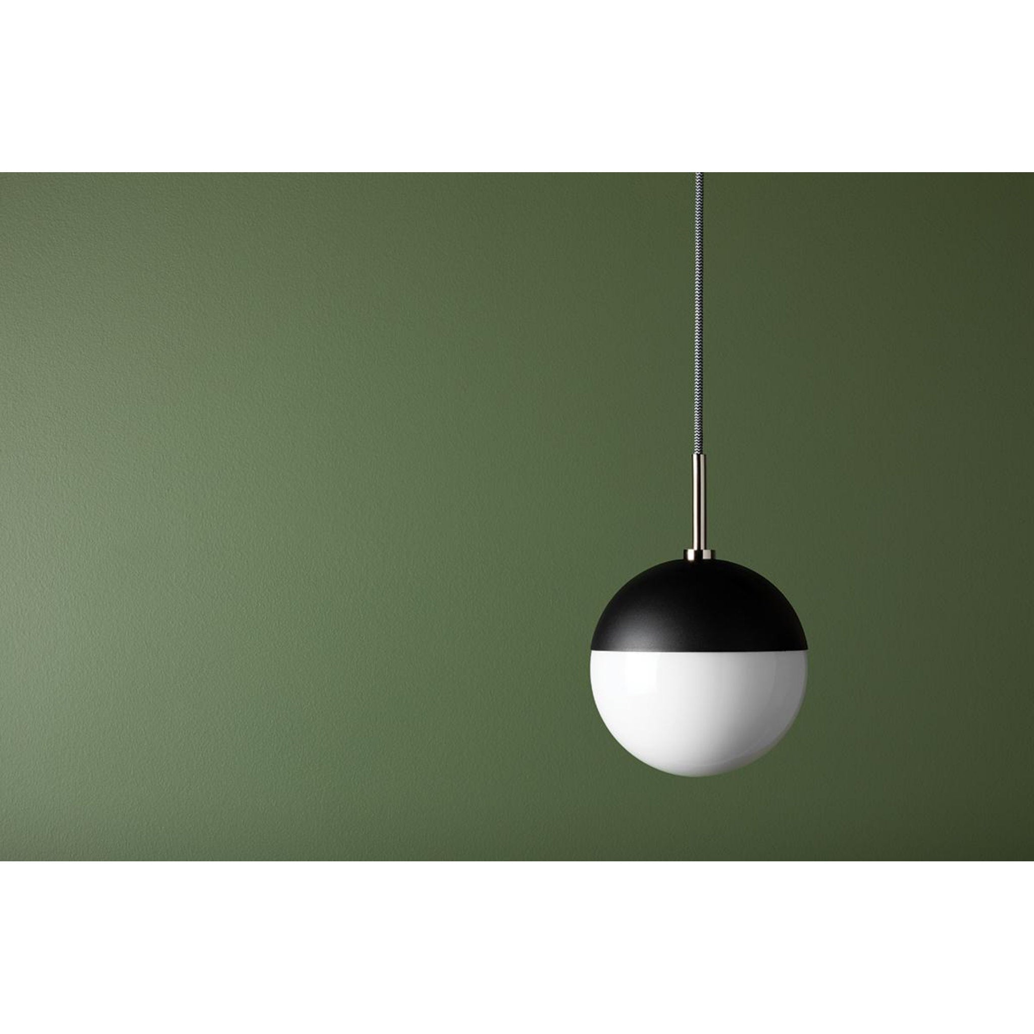 Renee 1-Light Pendant in Aged Brass/Black 14L x 6.75W x 10H