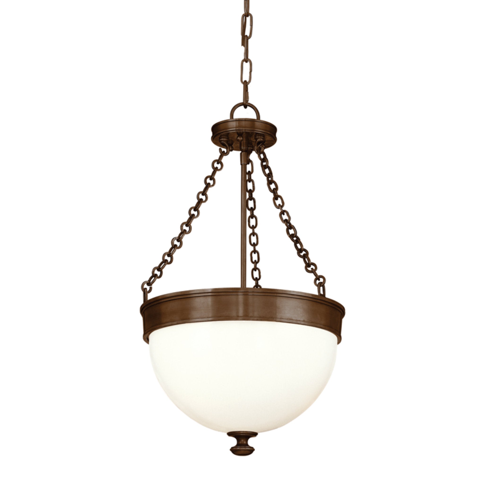 Barrington 3-Light Pendant in Historic Bronze 14L x 14W x 24H
