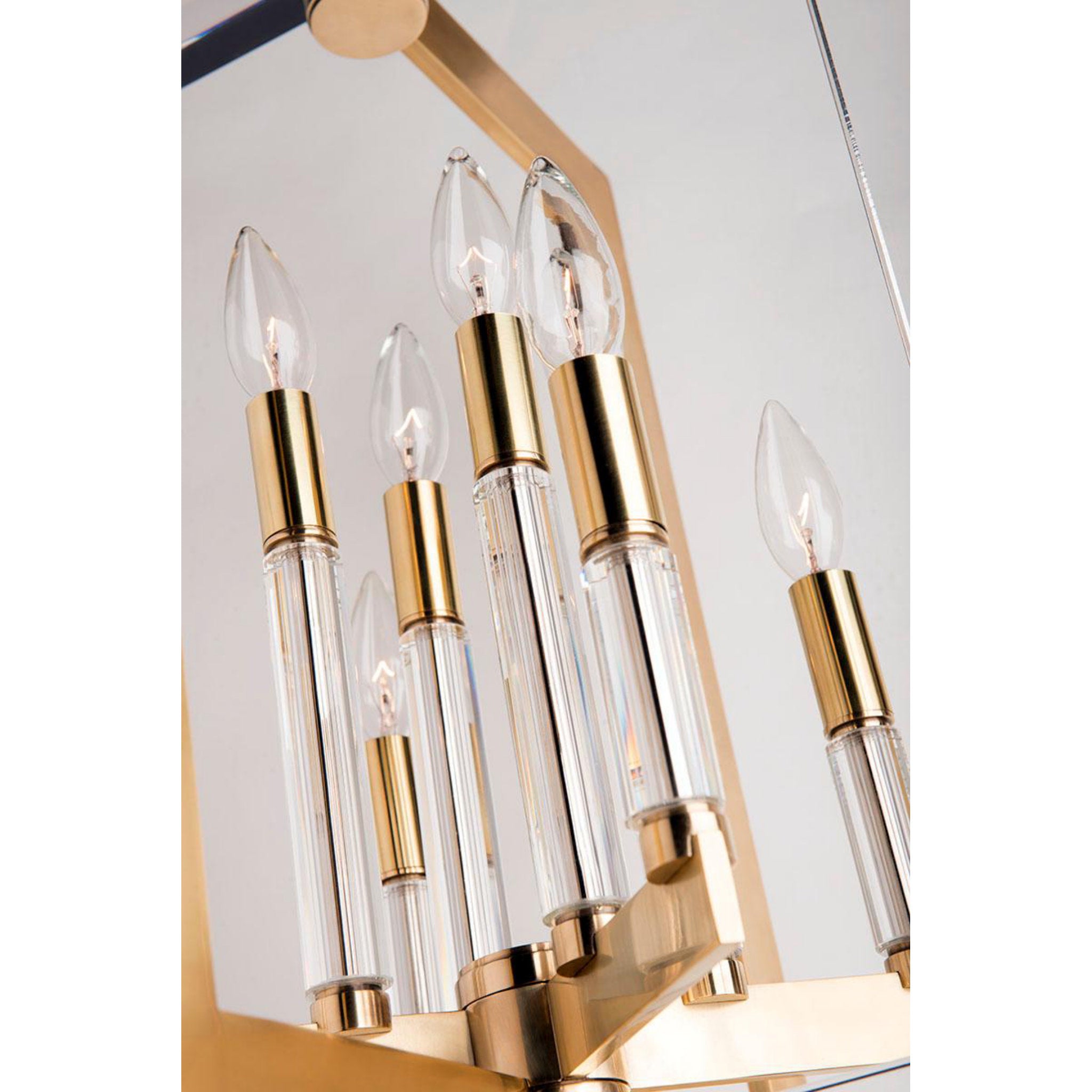Wellington 8-Light Pendant in Polished Nickel 17.5L x 17.5W x 26.5H