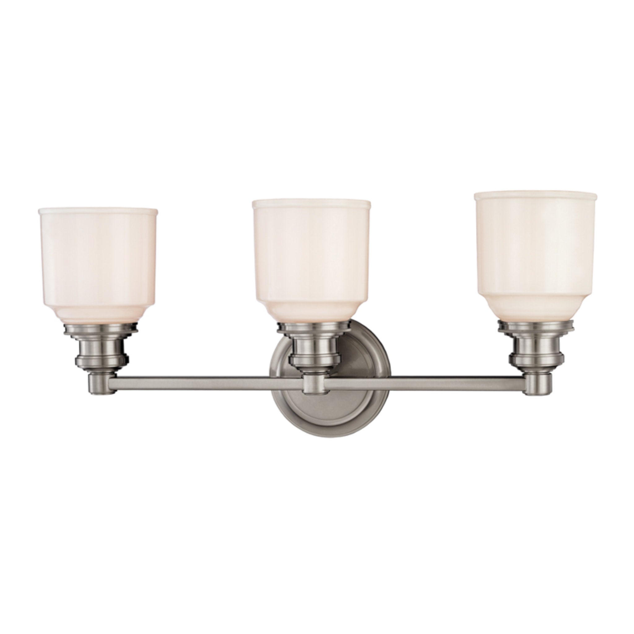 Windham 3-Light Bath and Vanity in Satin Nickel 22.5L x 22.5W x 9.75H