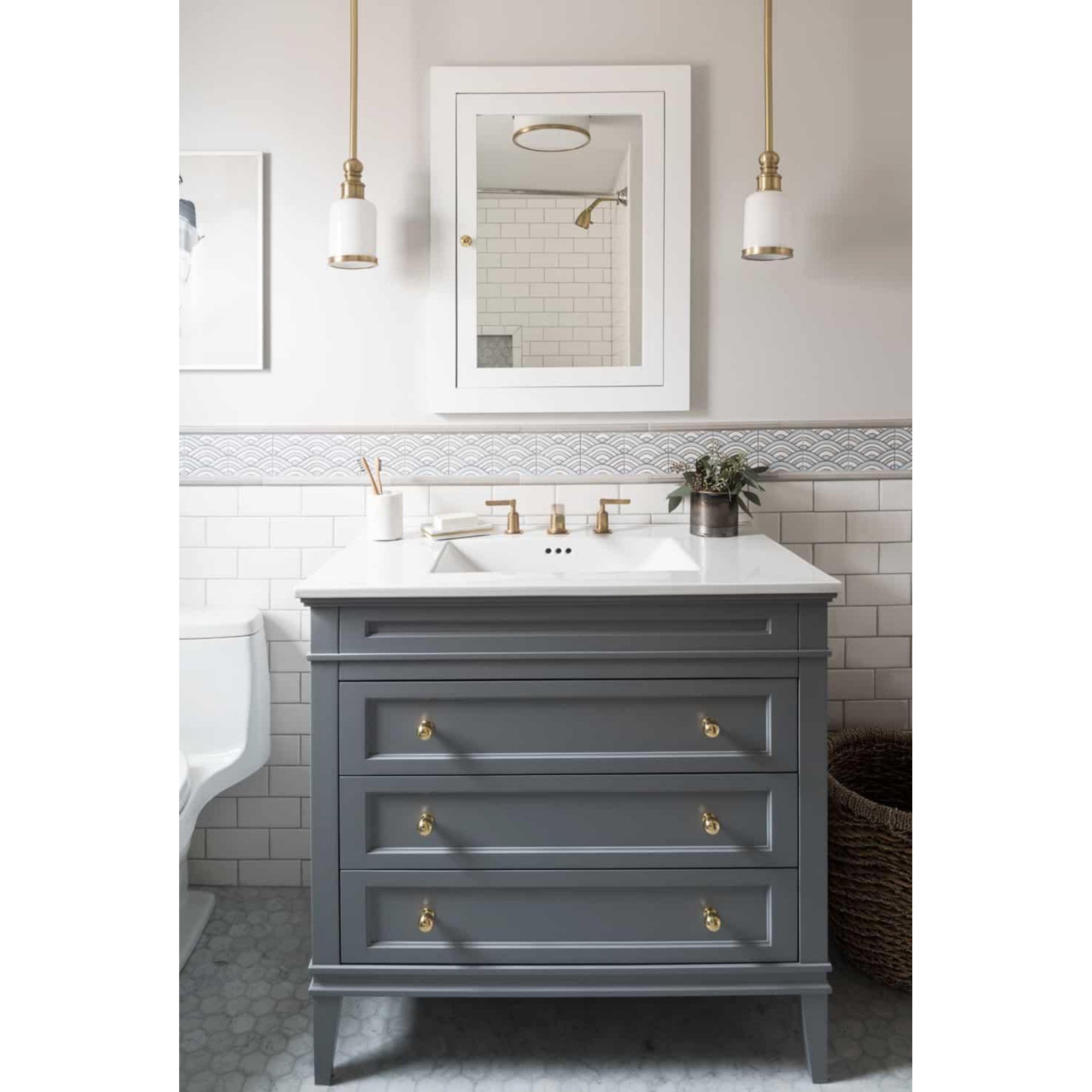 Geneva 2-Light Flush Mount in Aged Brass 12.25L x 12.25W x 4.75H