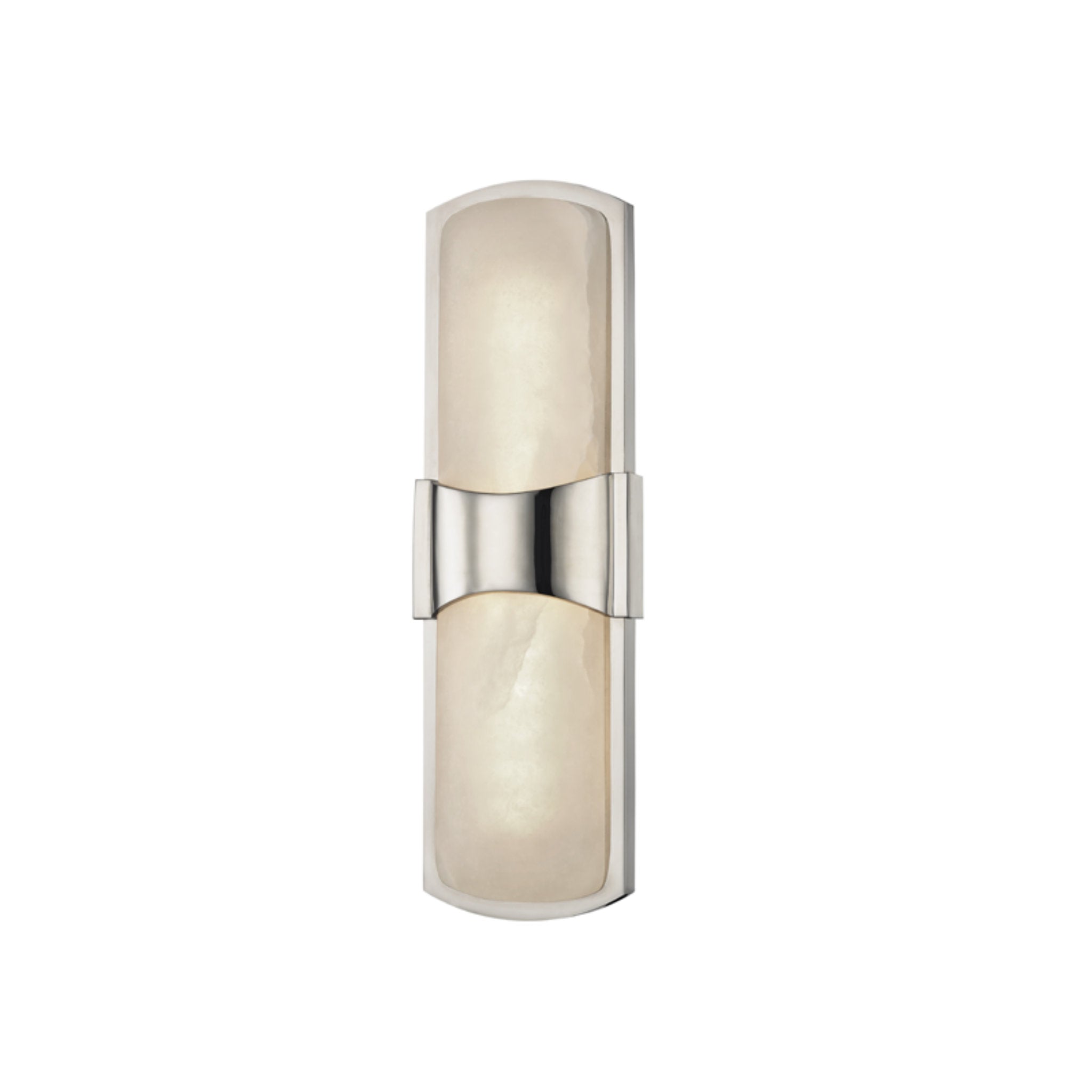 Valencia 1-Light Wall Sconce in Polished Nickel 5.25L x 5.25W x 15H