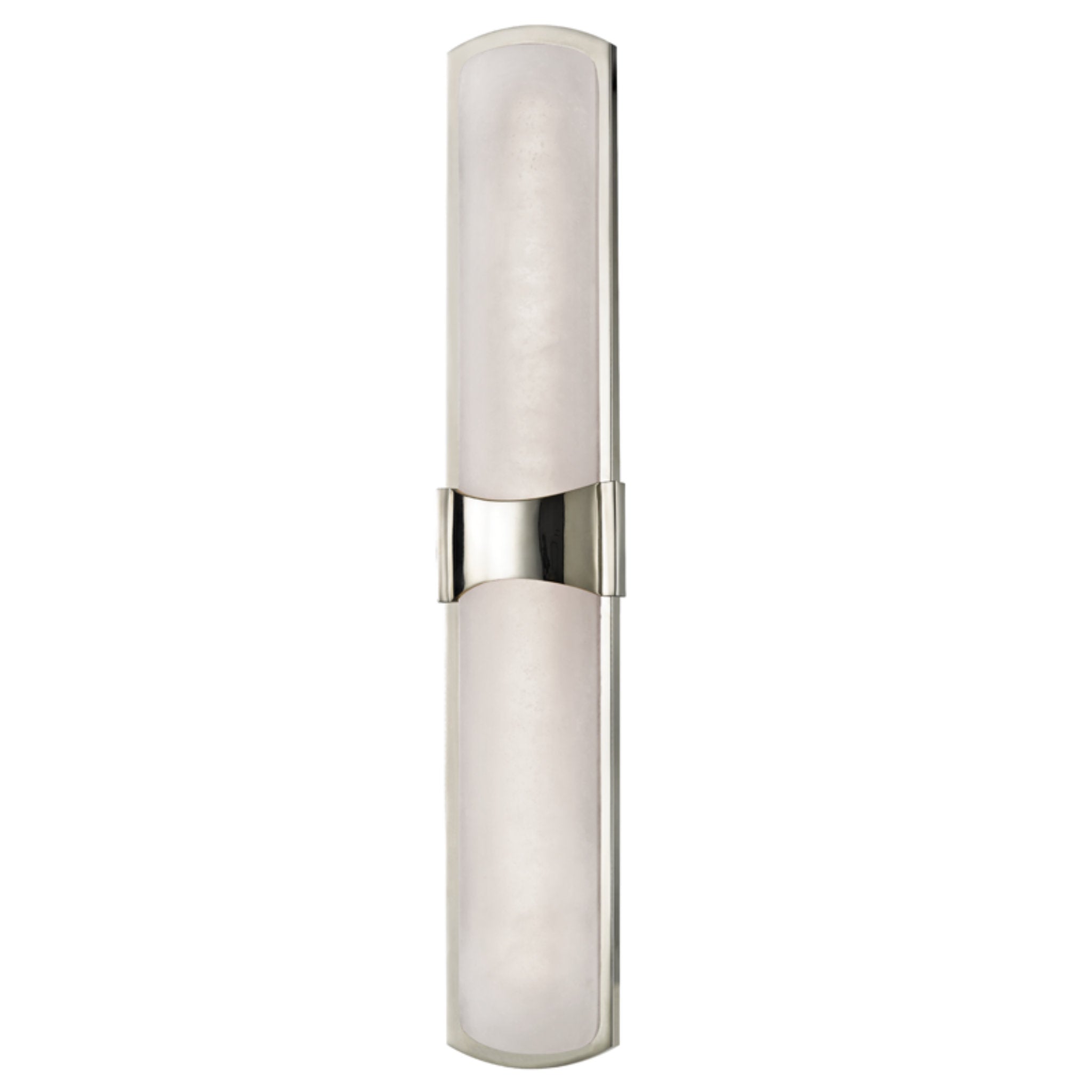 Valencia 1-Light Wall Sconce in Polished Nickel 4.75L x 4.75W x 26H