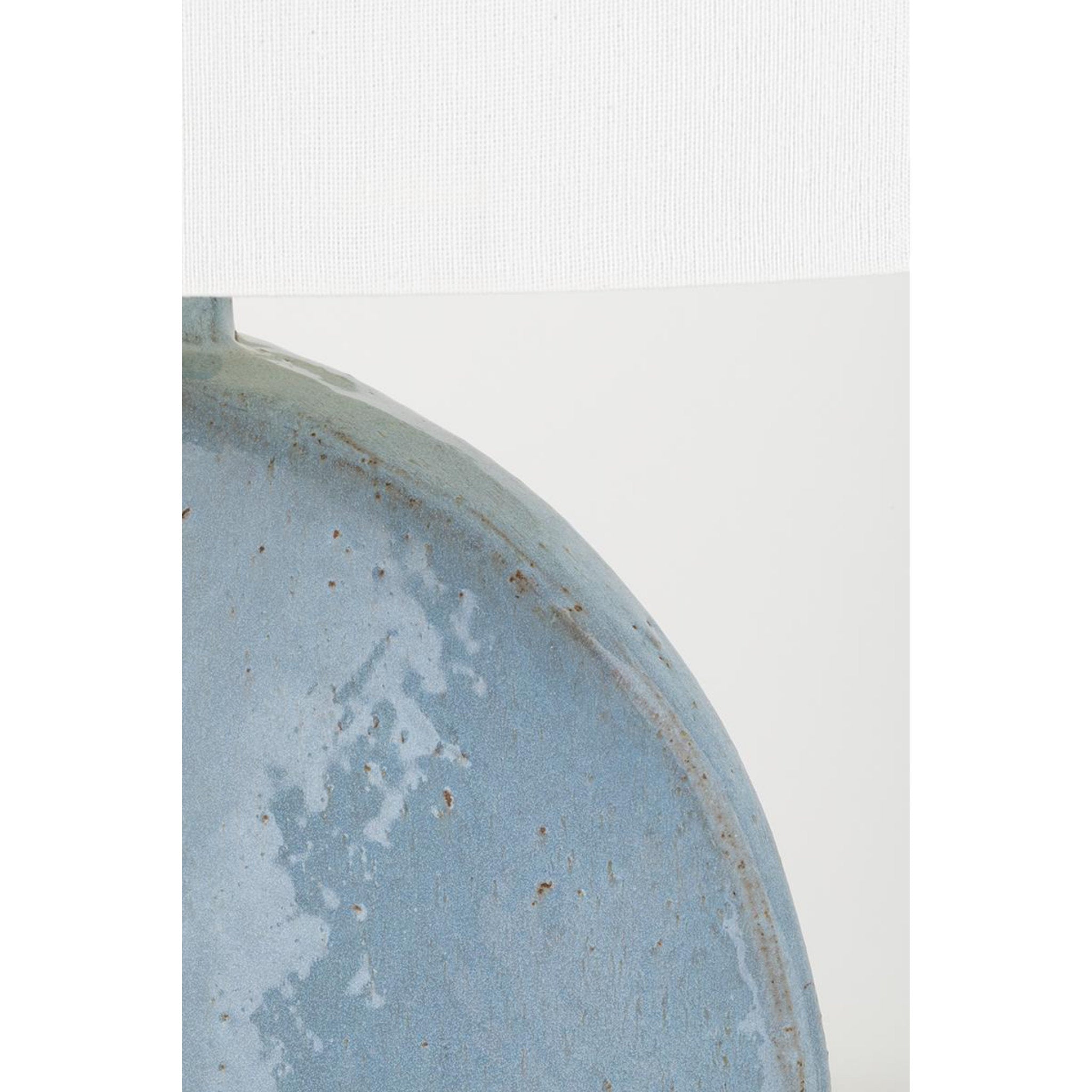 Kimball 1-Light Table Lamp in Aged Brass/Gray 11L x 11W x 29H