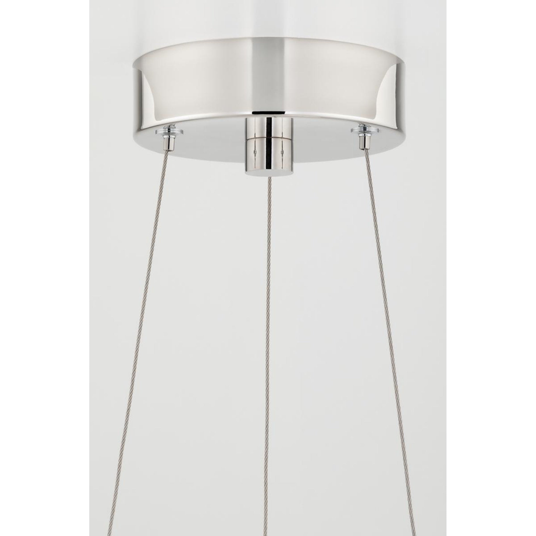 Eastport 1-Light Chandelier in Aged Brass 24L x 24W x 1.25H