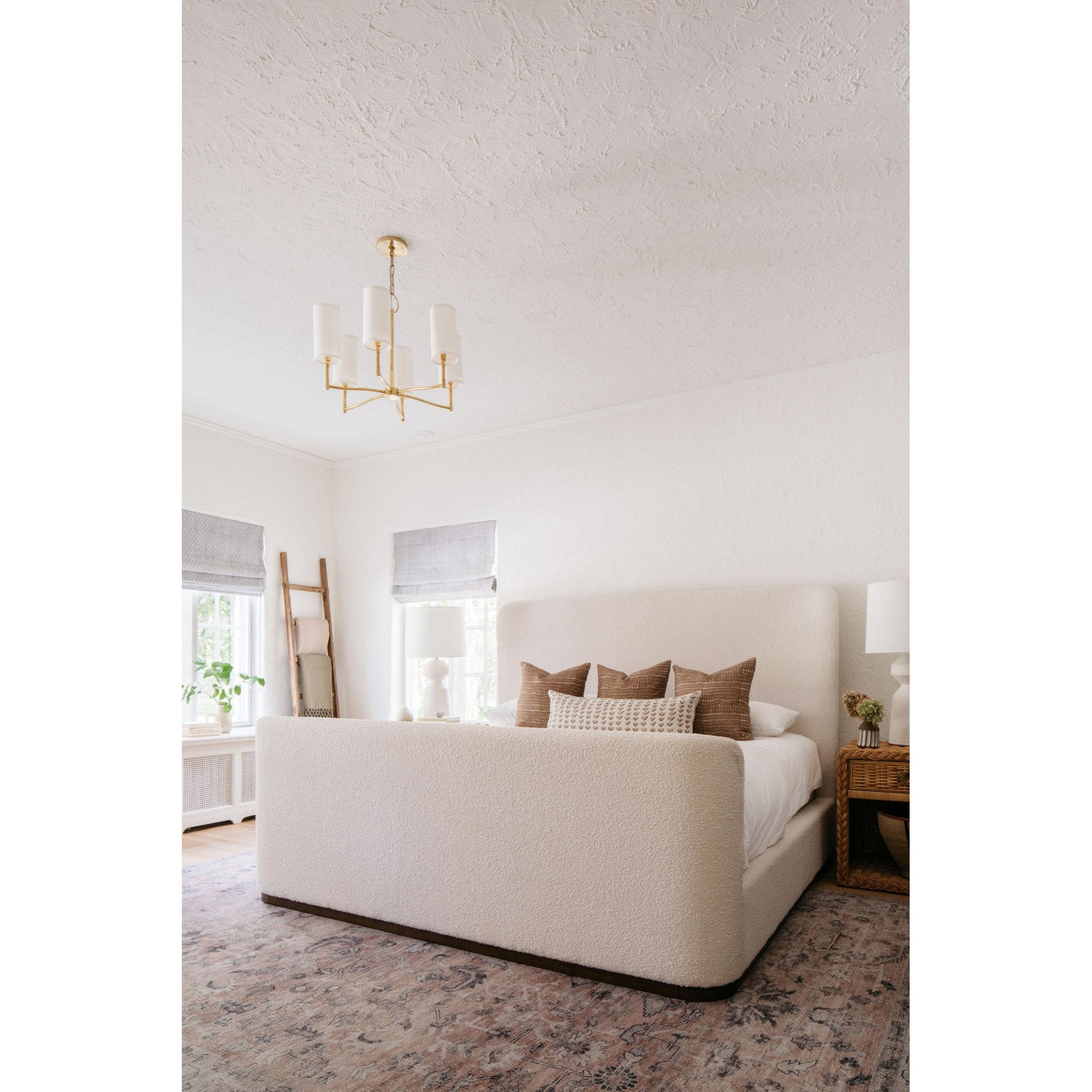 Dillon 6-Light Chandelier in Aged Brass 25L x 25W x 18H