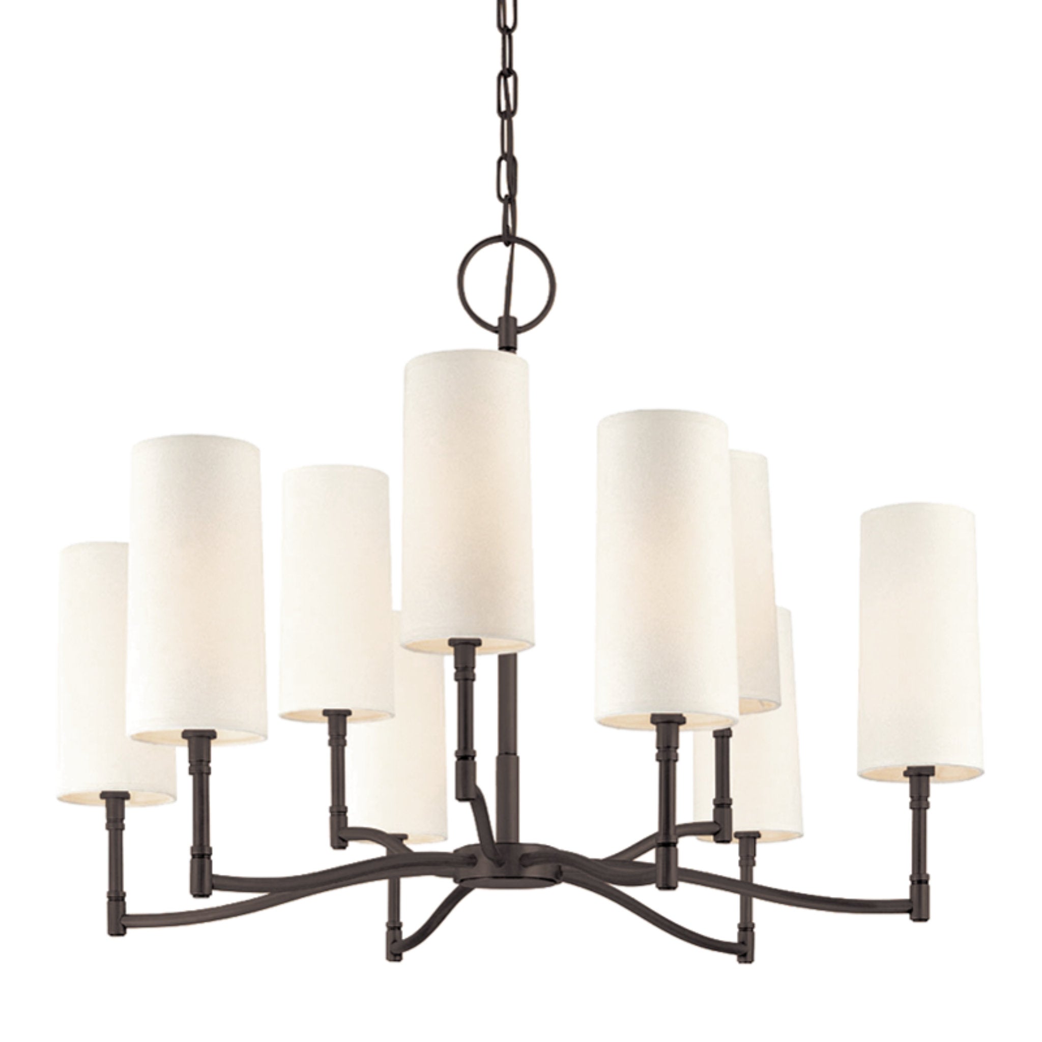 Dillon 9-Light Chandelier in Old Bronze 30L x 30W x 22.5H