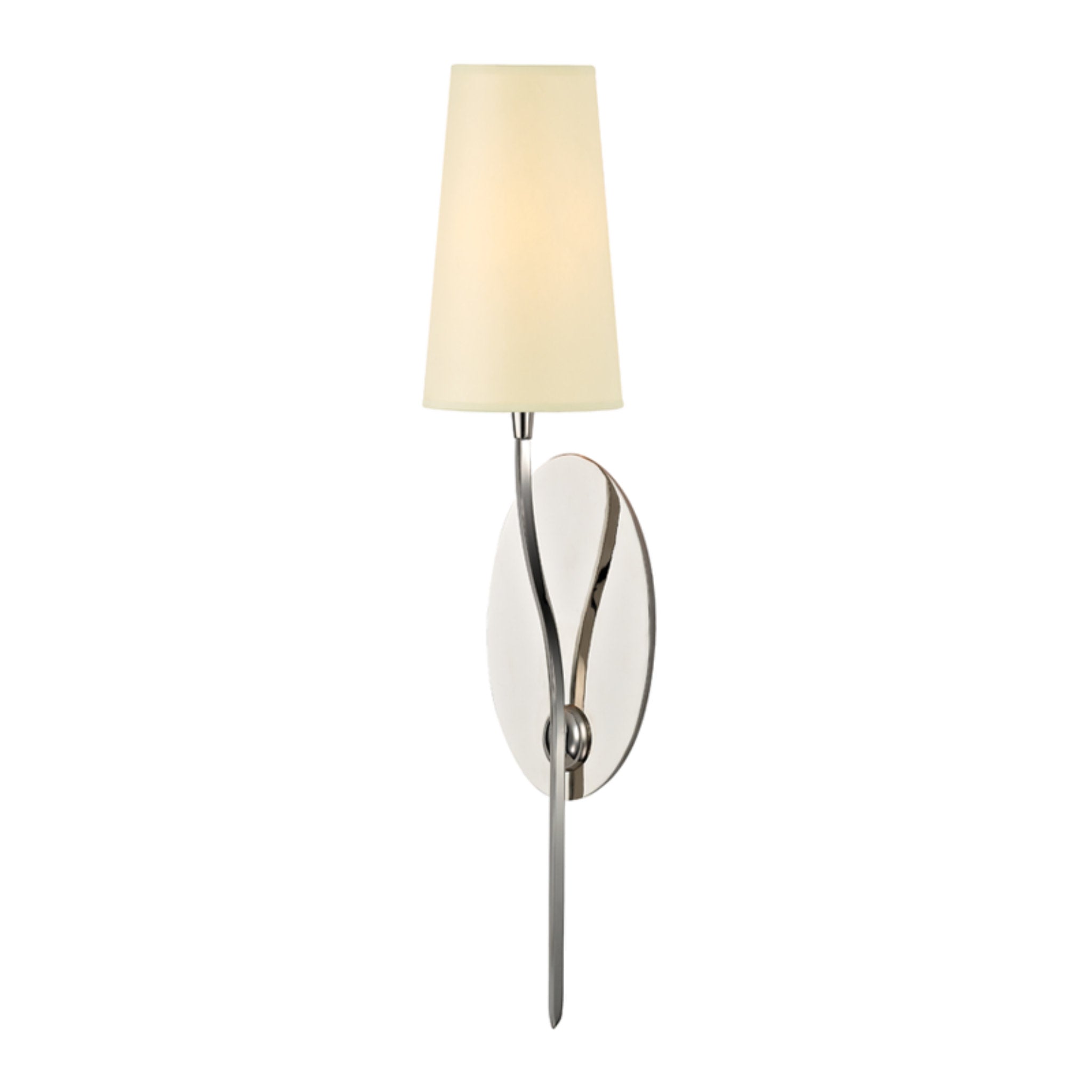 Rutland 1 Light Wall Sconce in Polished Nickel Open Box