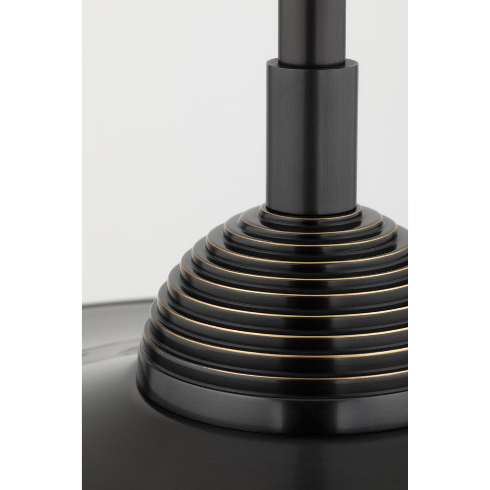 Draper 0-Light Flush Mount in Old Bronze 15.5W x 2.75H