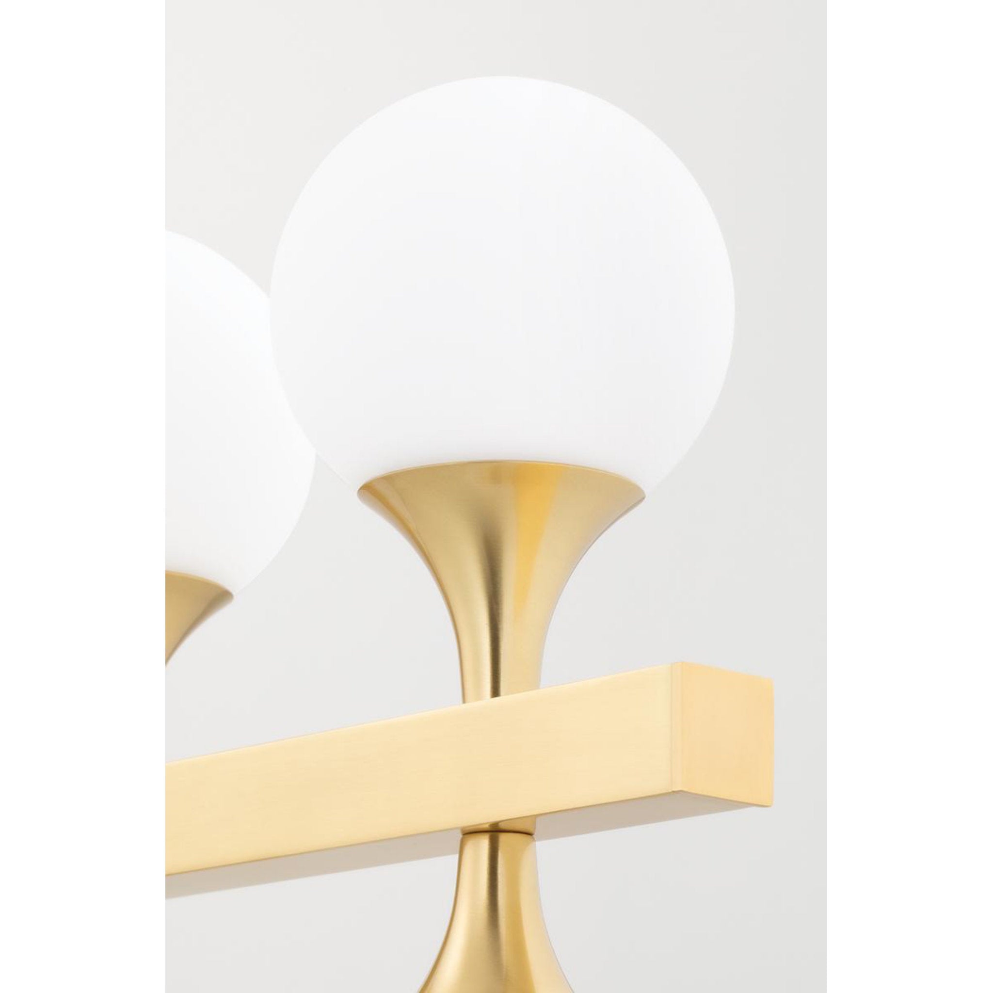 Astoria 16-Light Chandelier in Aged Brass 27L x 27W x 13.5H