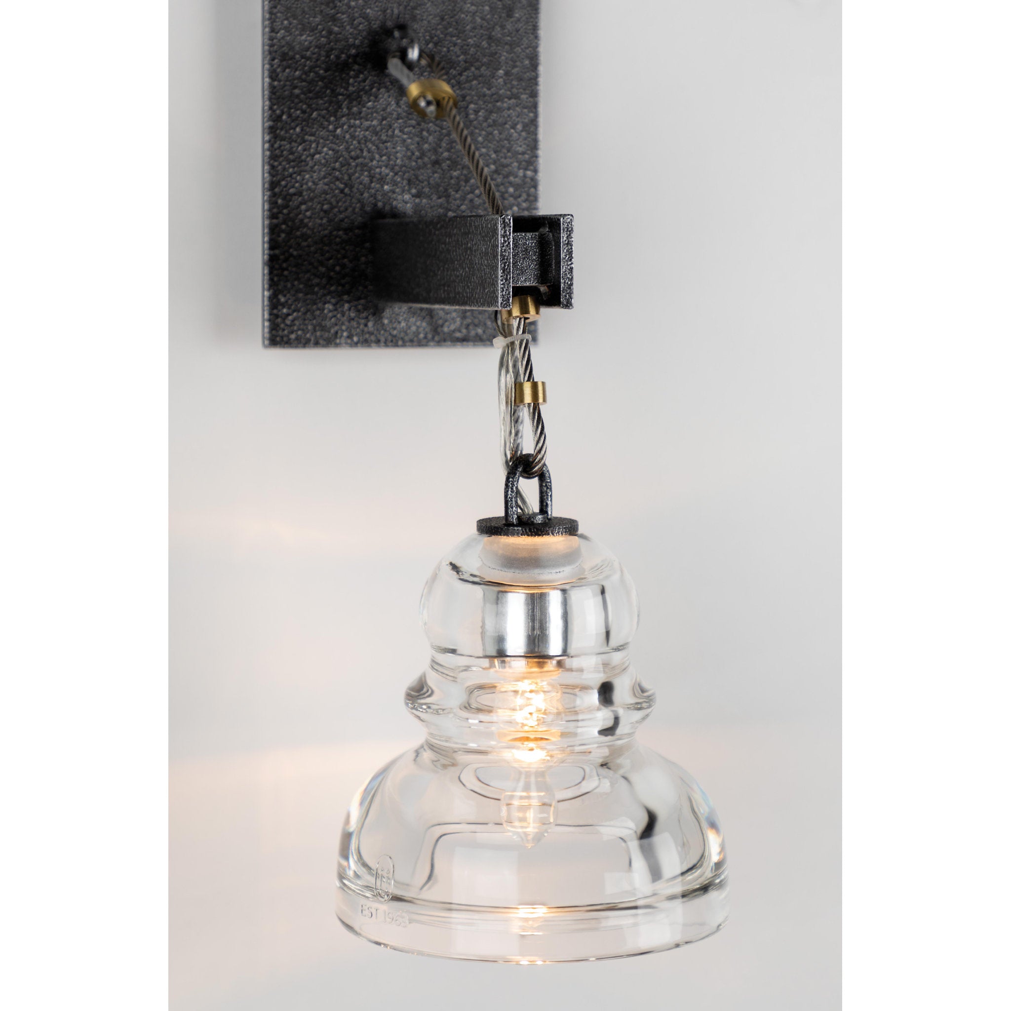 Menlo Park Bath And Vanity 3-Light LED in Old Silver 20.5L x 20.5W x 10H