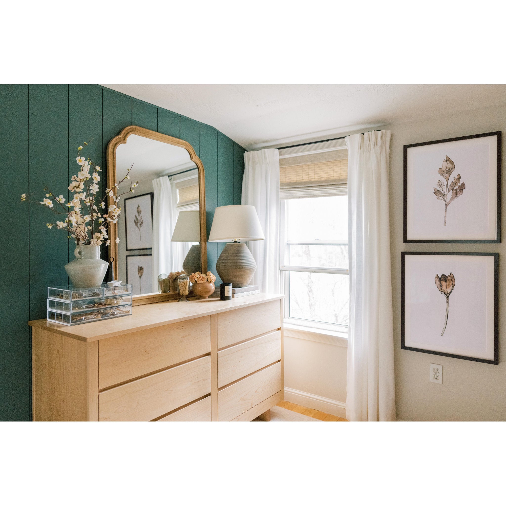 Calabria Table Lamp 1-Light LED in Reggio 16L x 16W x 22H