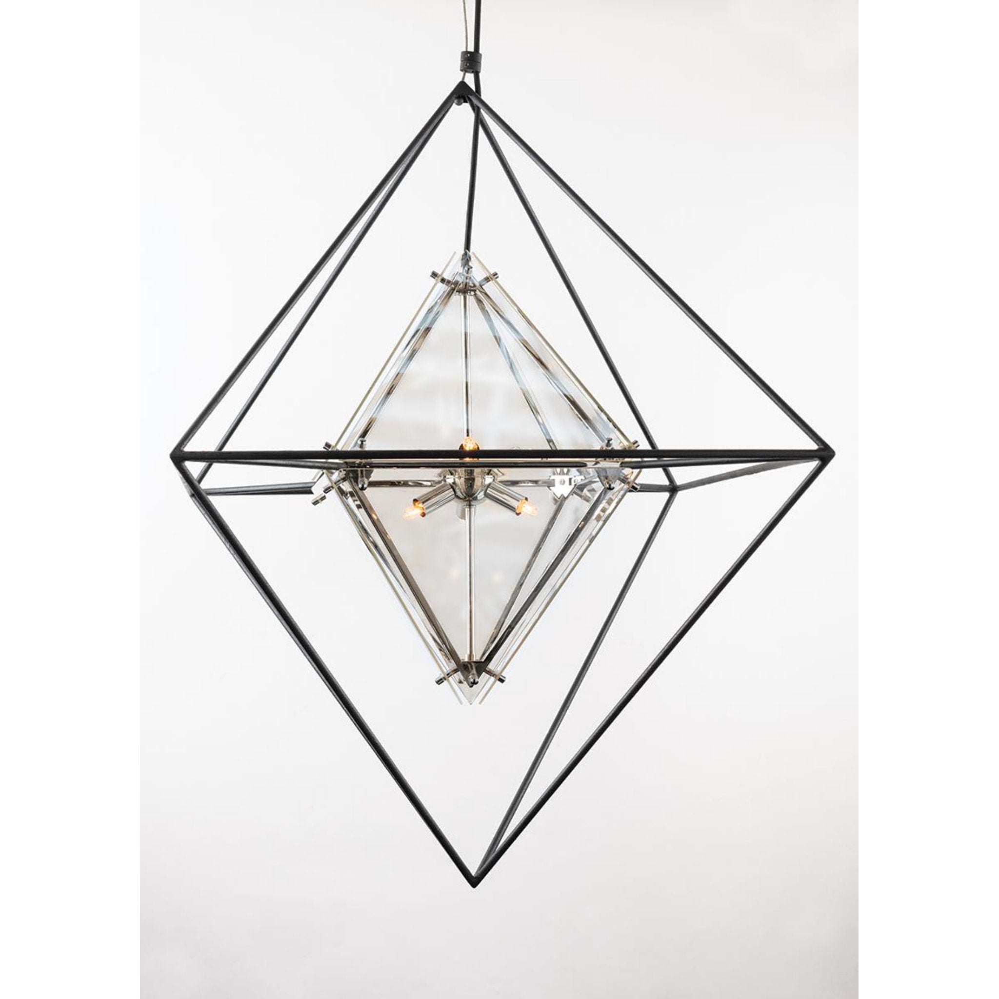 Epic 4-Light Chandelier in Textured Iron 18W x 25.25H