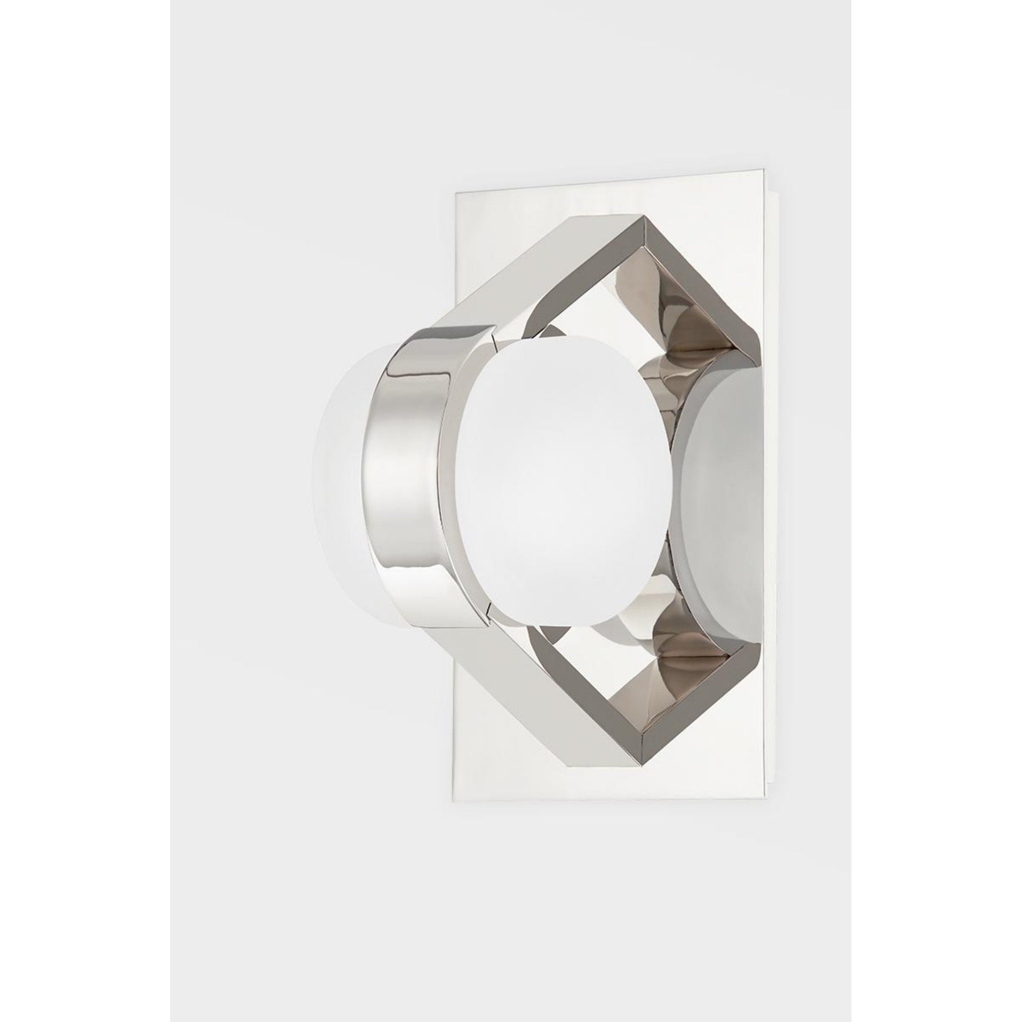 Orbit 6-Light Chandelier in Polished Nickel 38W x 12.25H