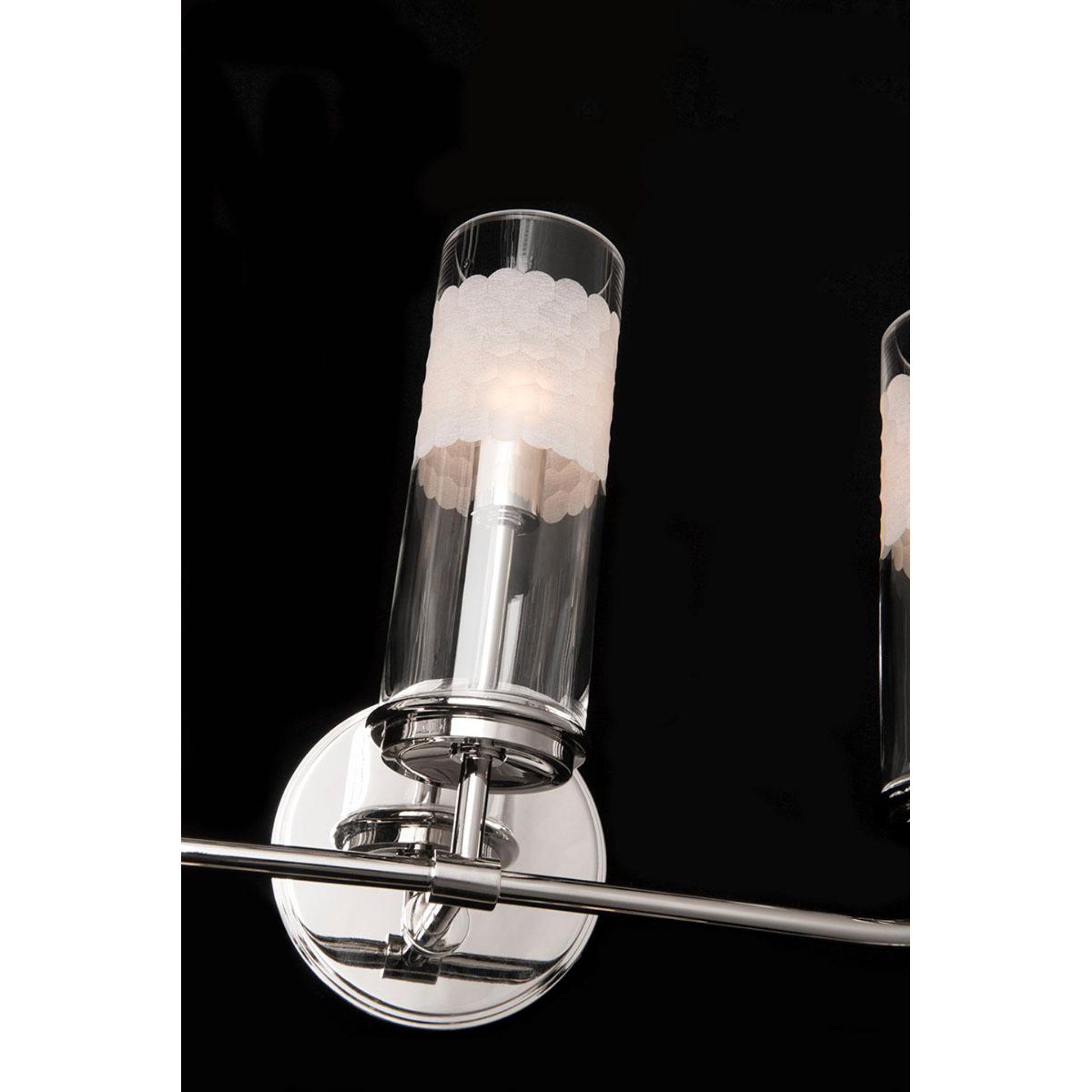 Wentworth 1-Light Bath and Vanity in Polished Nickel 5W x 14.25H