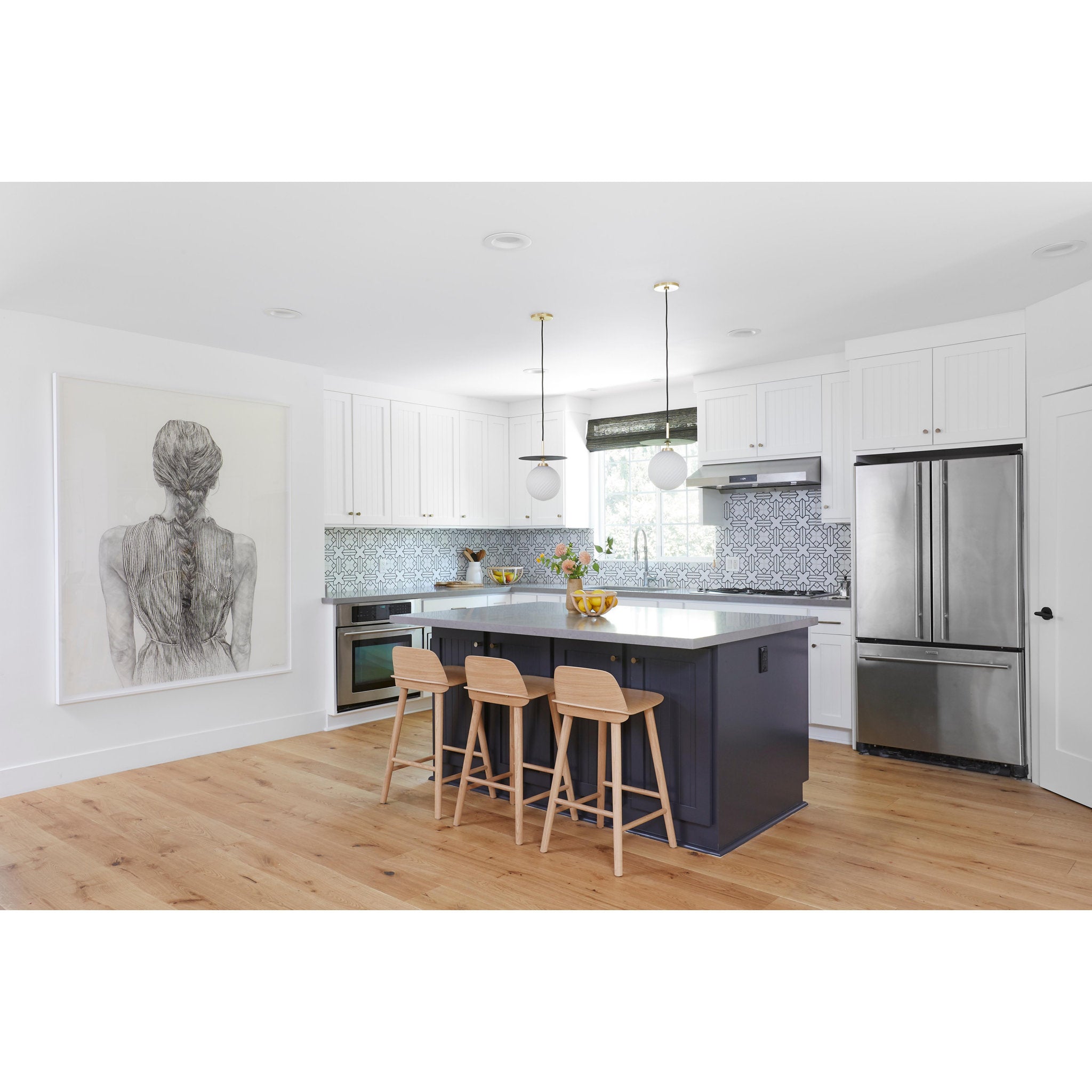 Ellis 1-Light Pendant in Aged Brass/Black 10.25L x 10.25W x 12.5H