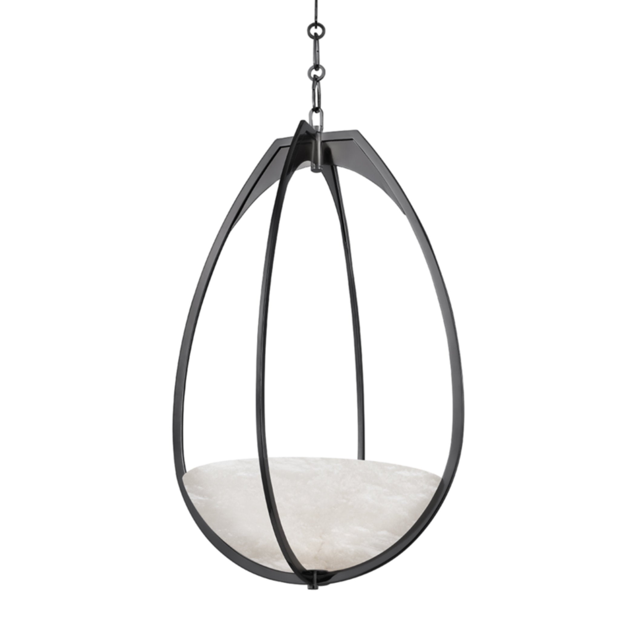 Lloyd 1-Light Pendant in Black Nickel 18.5L x 18.5W x 30.5H