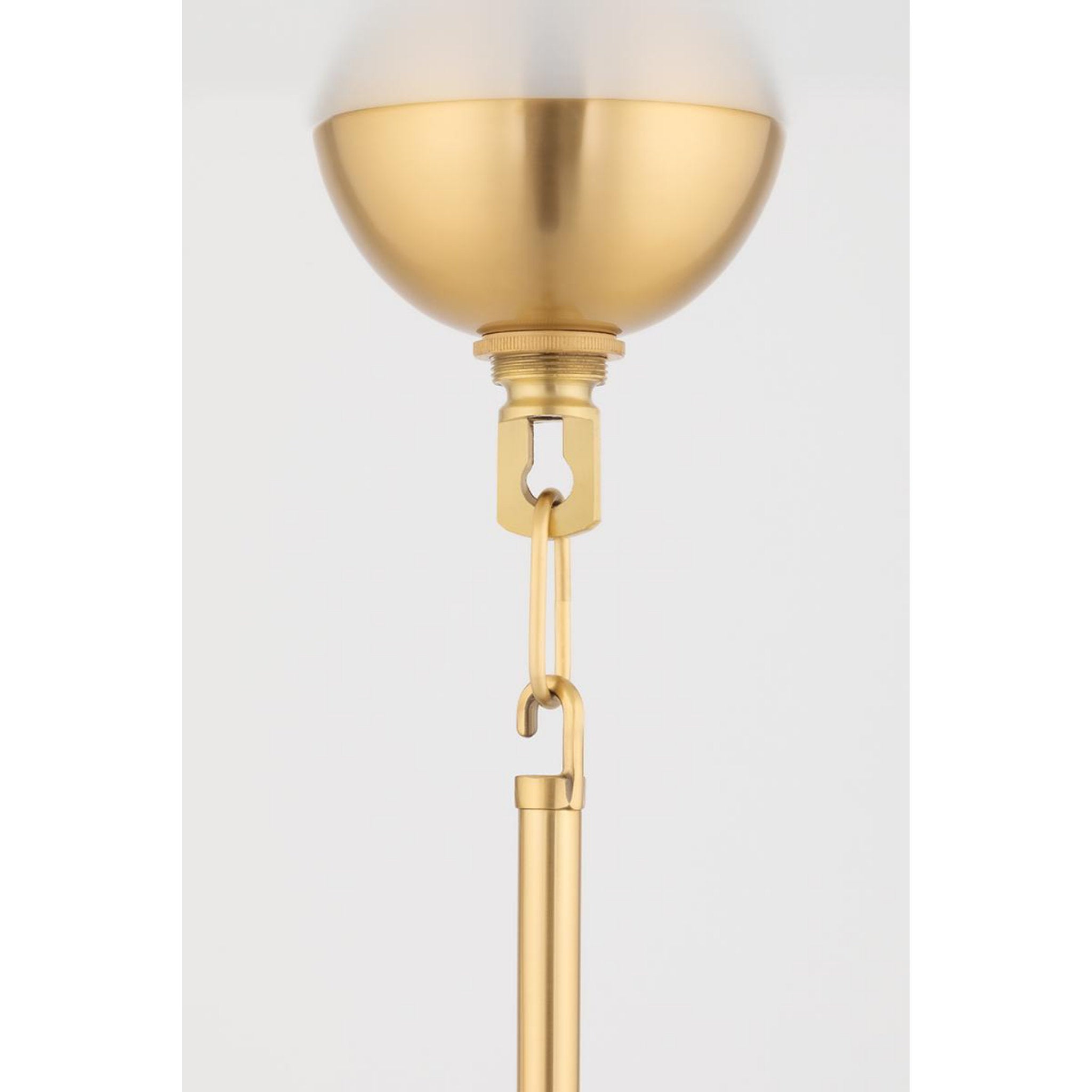 Harlem 1-Light Wall Sconce in Polished Nickel 5.25L x 5.25W x 24H