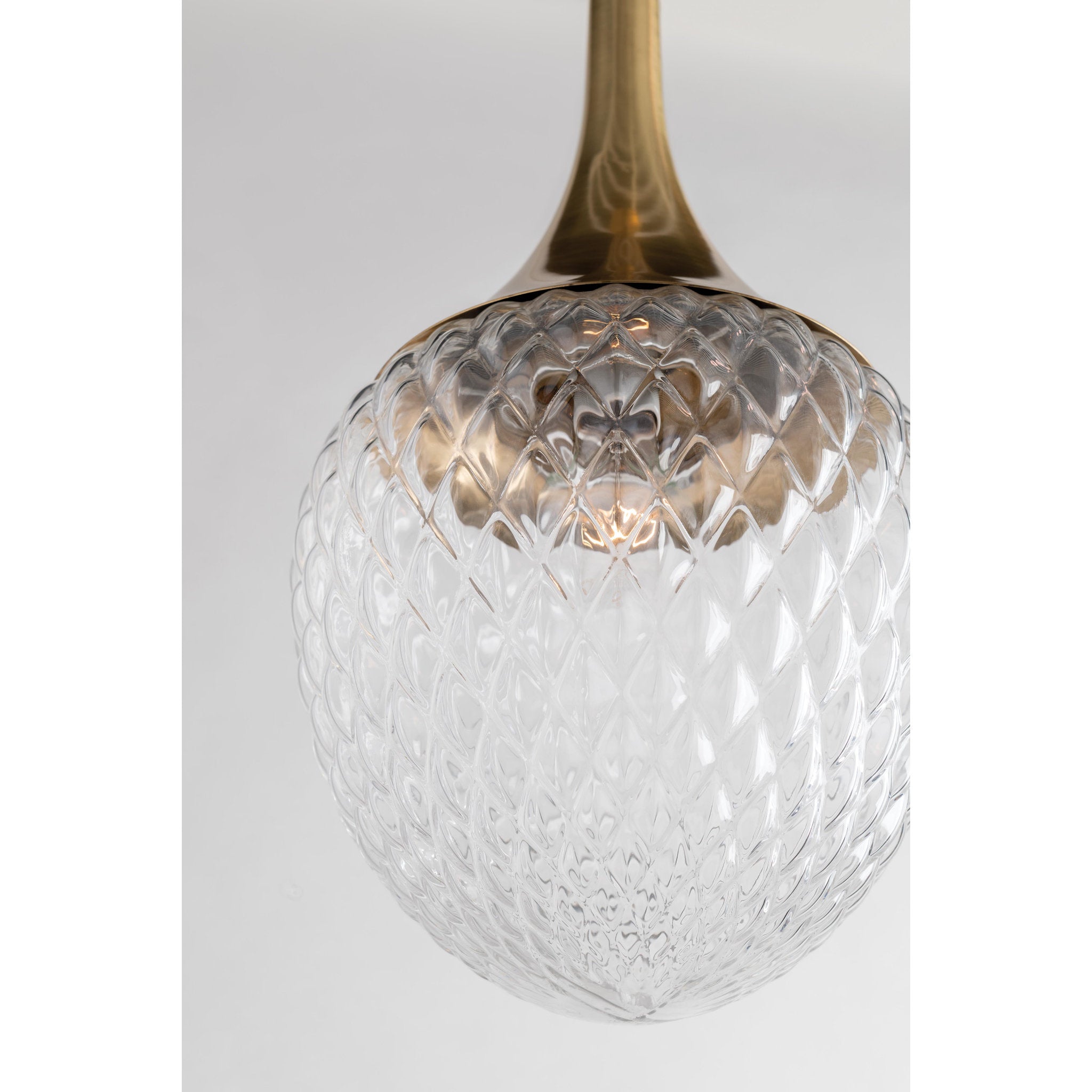 Bella 1-Light Pendant in Aged Brass 11.75L x 11.75W x 17.5H