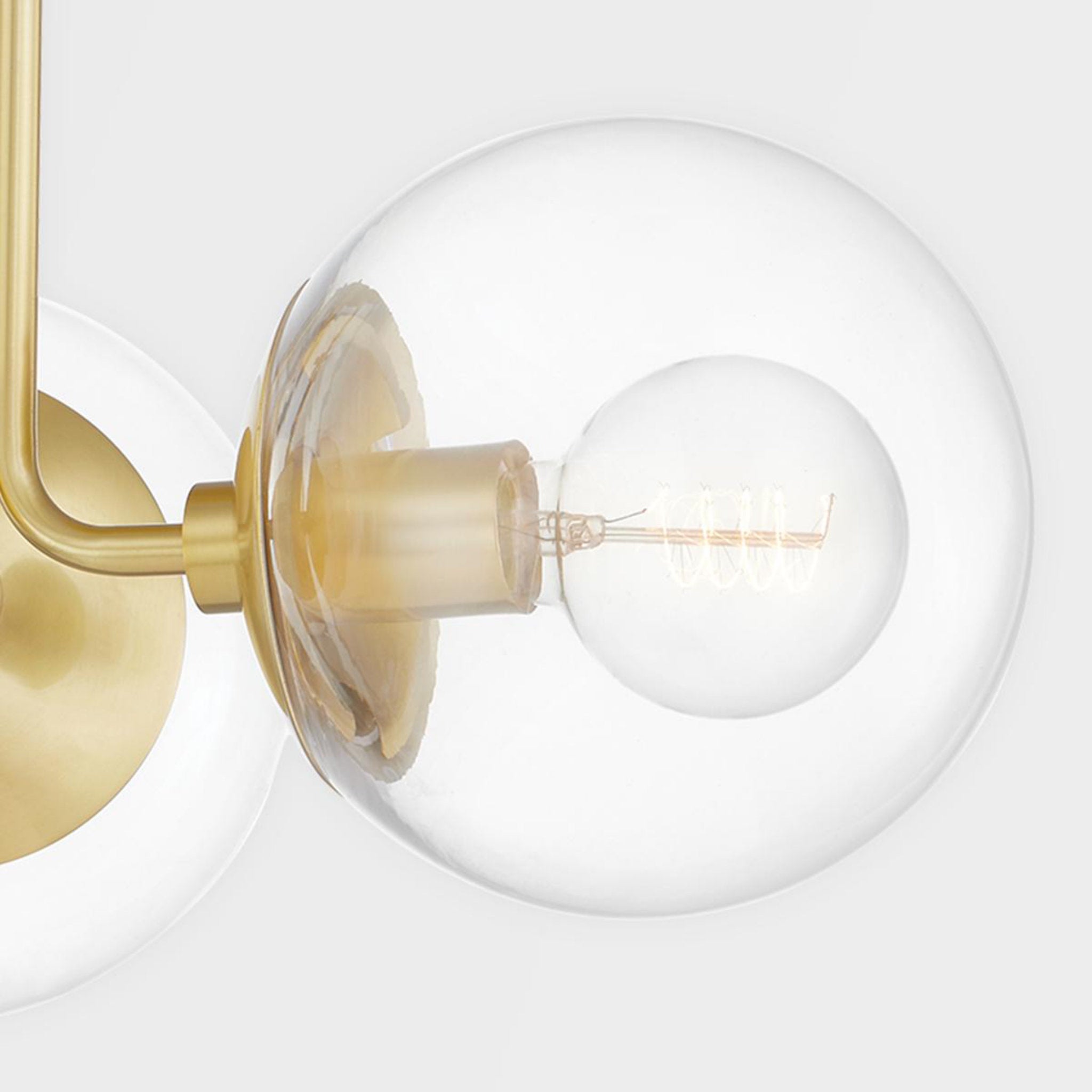 Meadow 3-Light Semi Flush in Old Bronze 8.25L x 20.25W x 10.5H