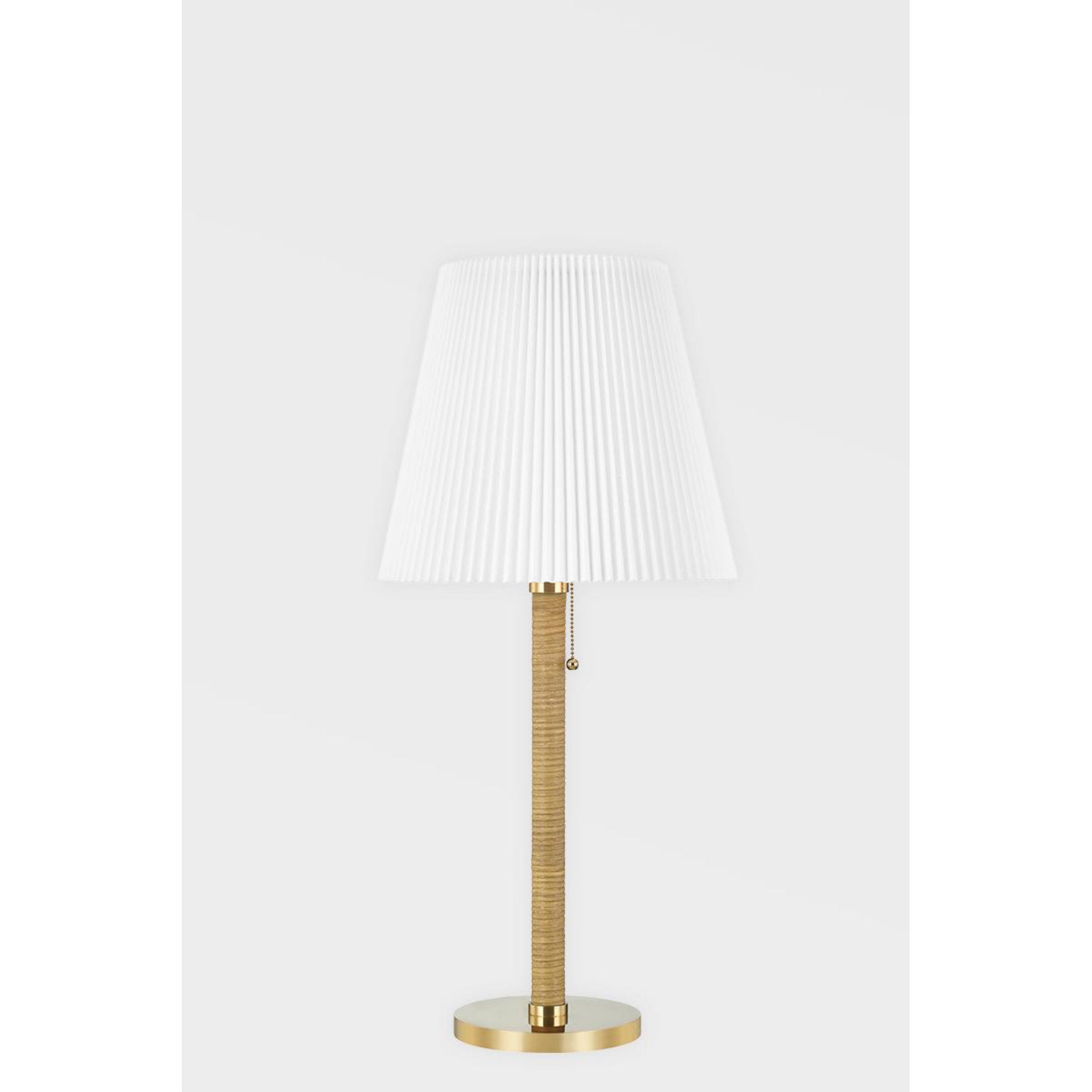 Dorset 1-Light Plug-in Sconce in Aged Brass by Mark D. Sikes 16.25L x 16.25W x 12.25H