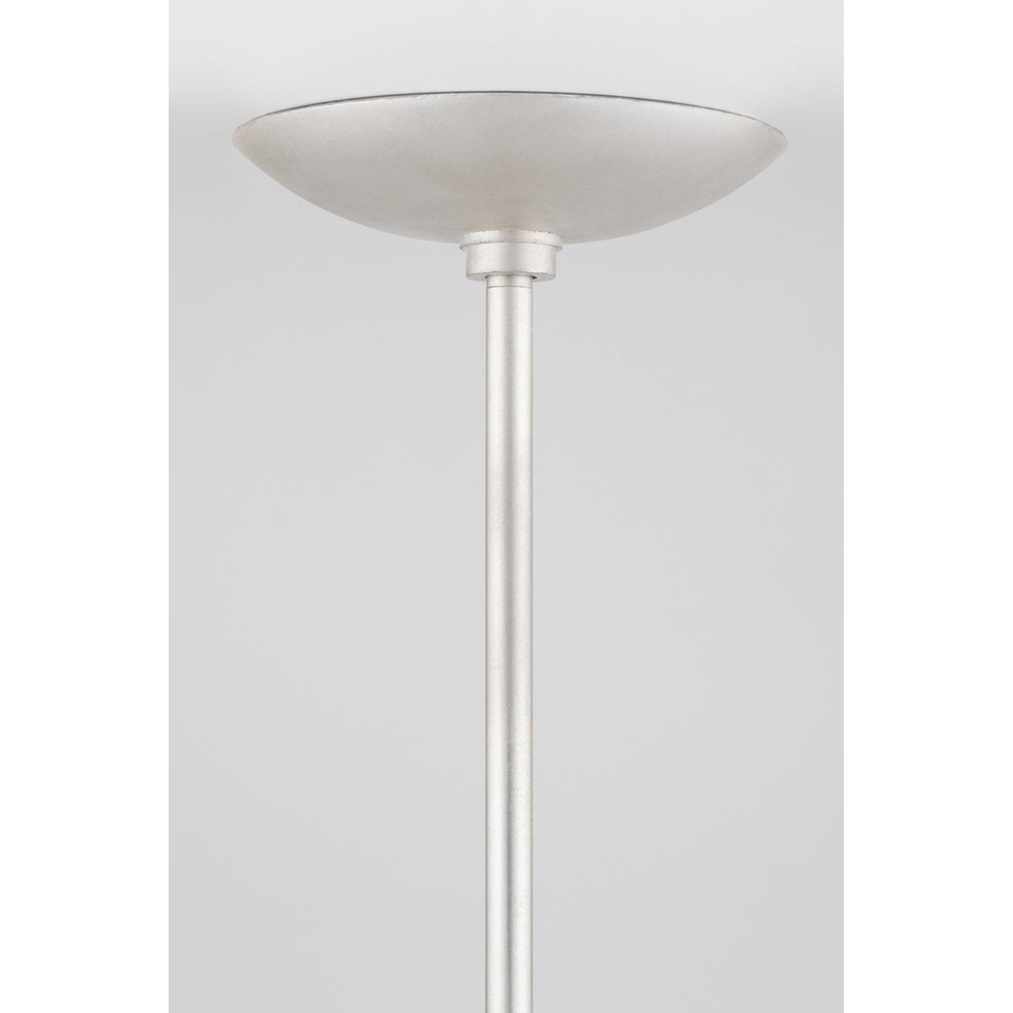 Blossom 24-Light Chandelier in Silver Leaf 55W x 37H