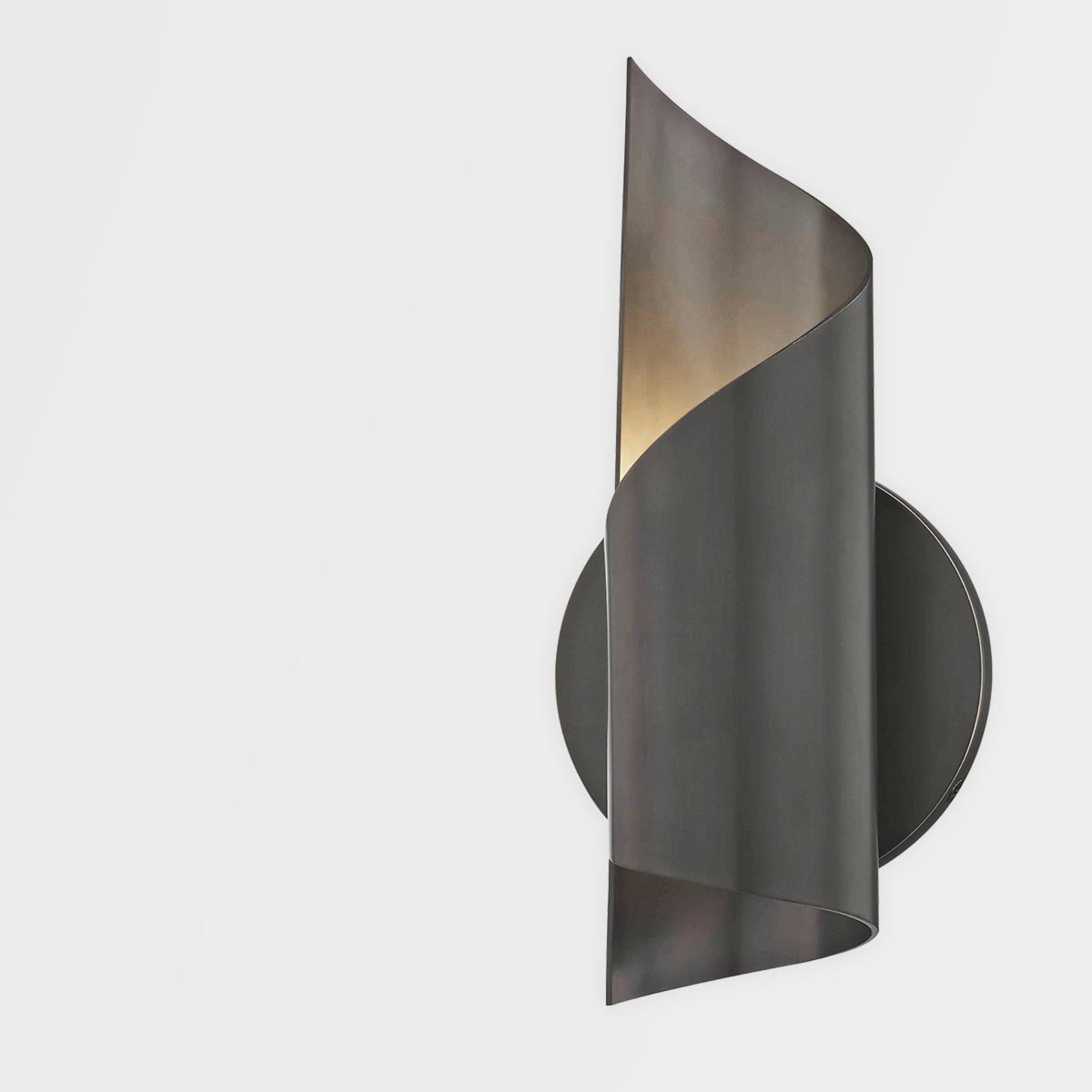 Evie 1-Light Wall Sconce in Old Bronze 4.75L x 4.75W x 9.75H