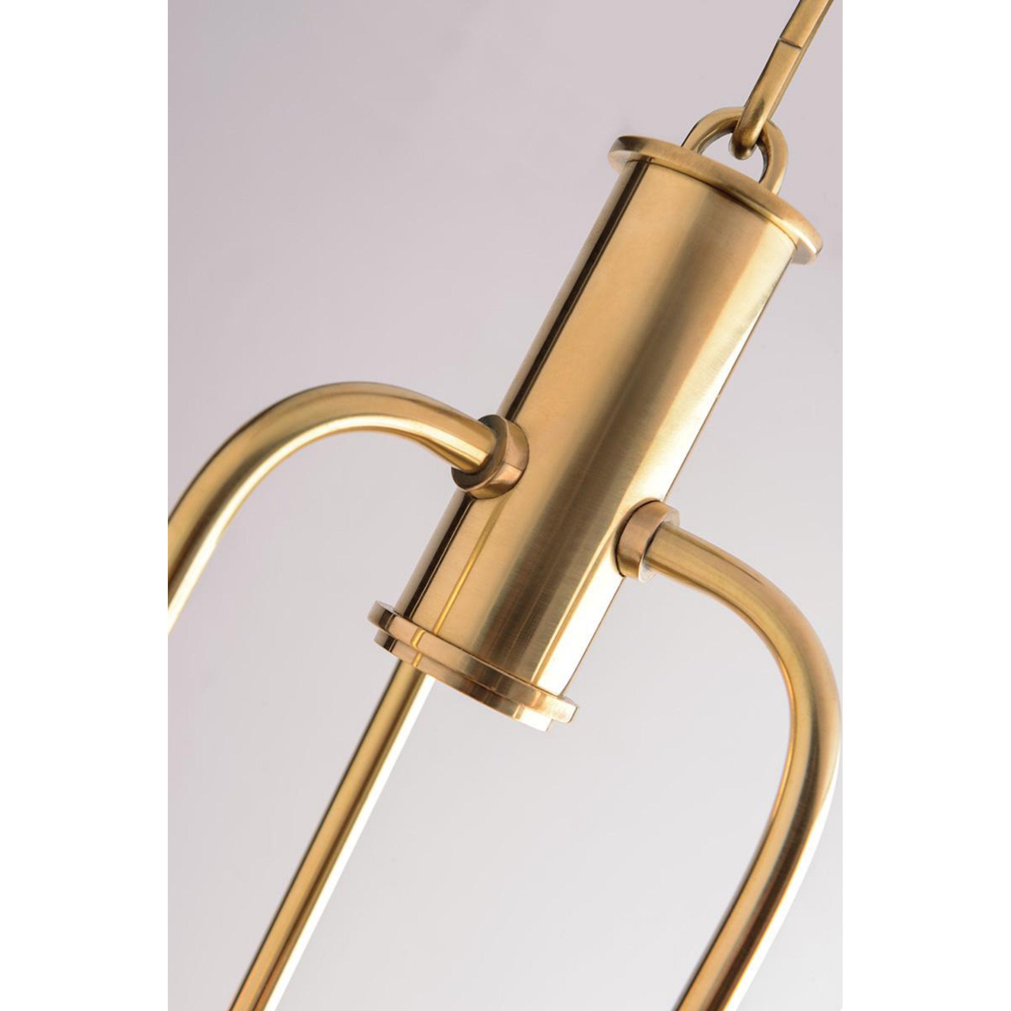 Bari 16-Light Chandelier in Aged Brass 30L x 30W x 29H